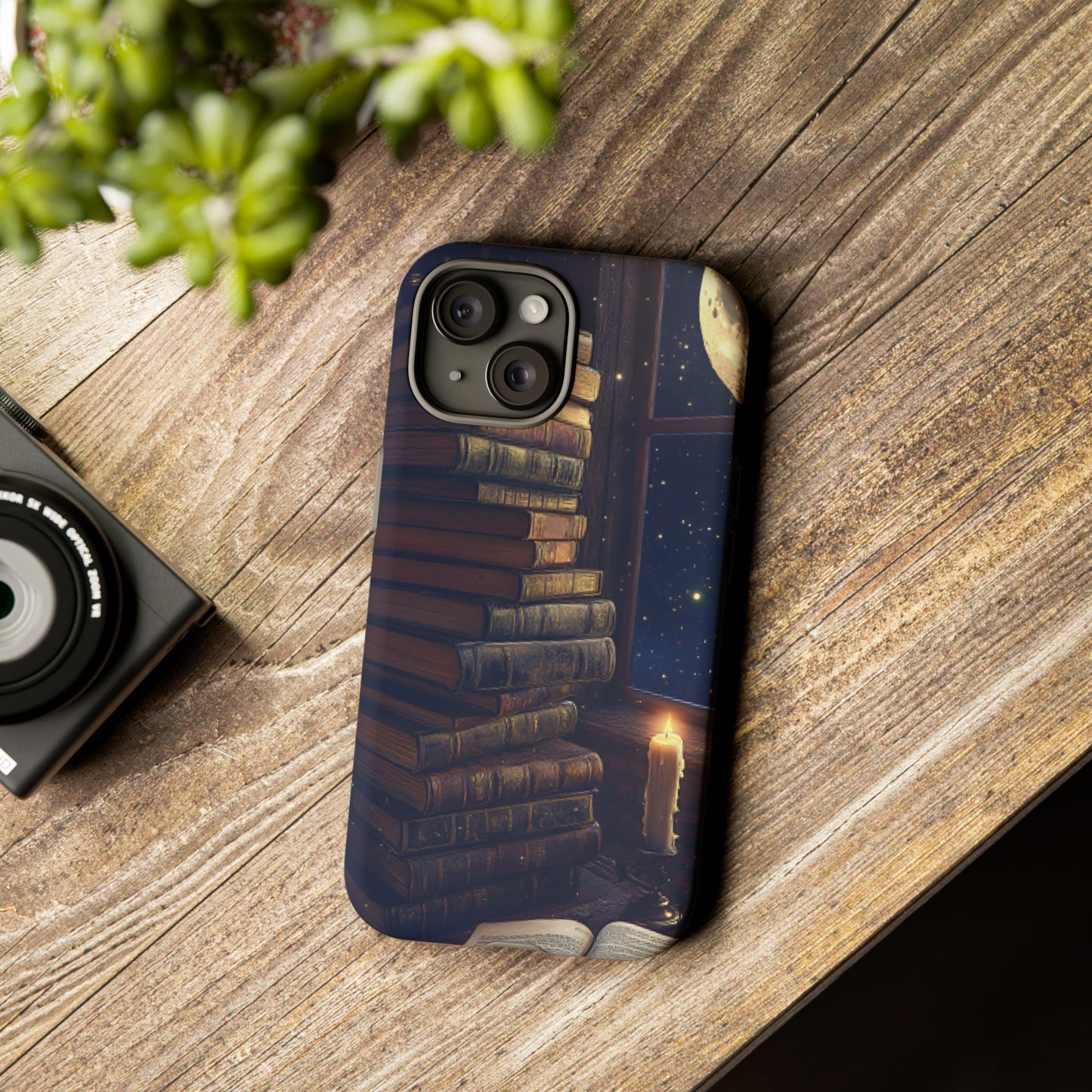 Dark Academia Phone Case for iPhone 16 15 14 13 12 11, Samsung Galaxy & Google Pixel