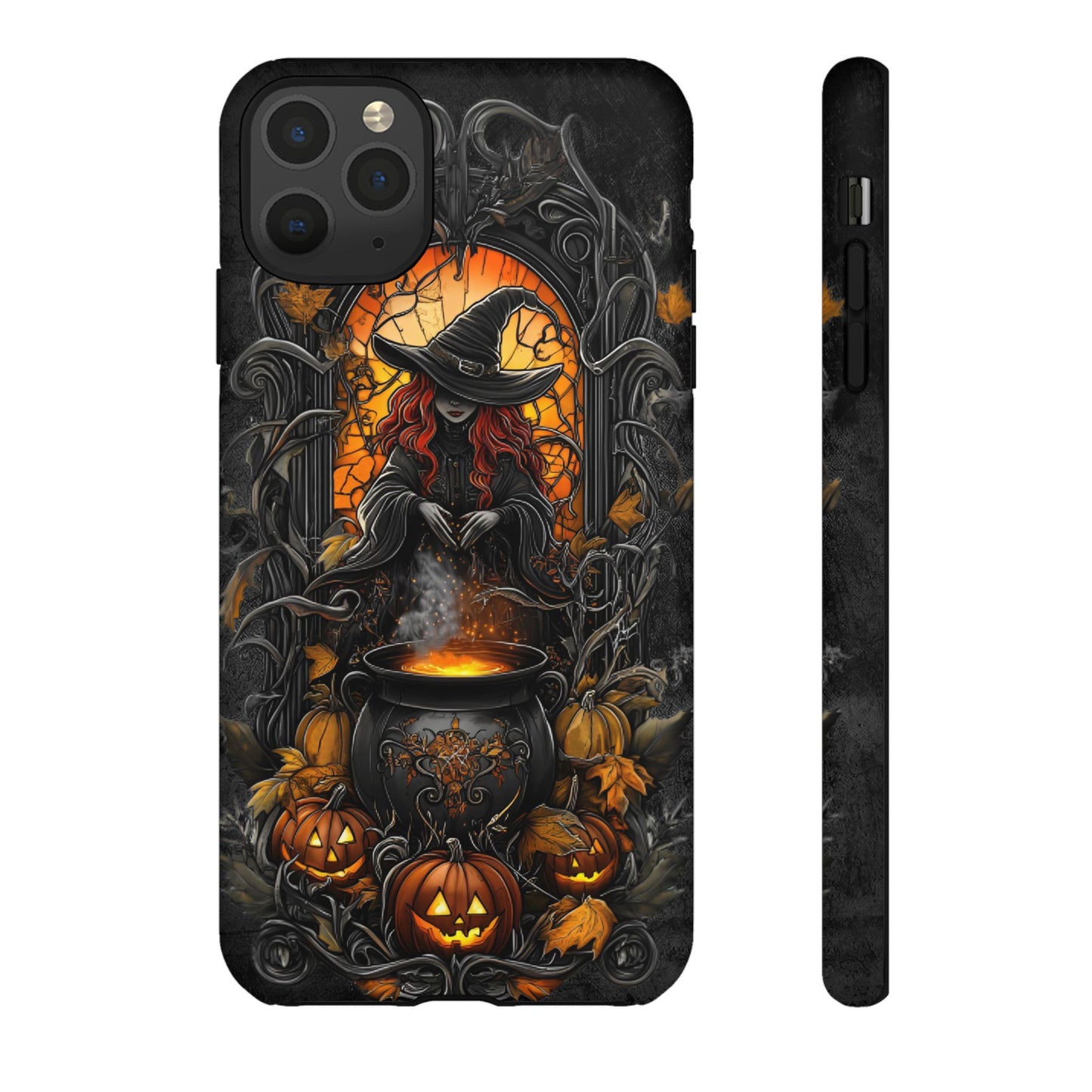Halloween Witch Phone Case - Magic Witchy Phone Cases for iPhone 16 15 14 13 12 11, Samsung Galaxy & Google Pixel