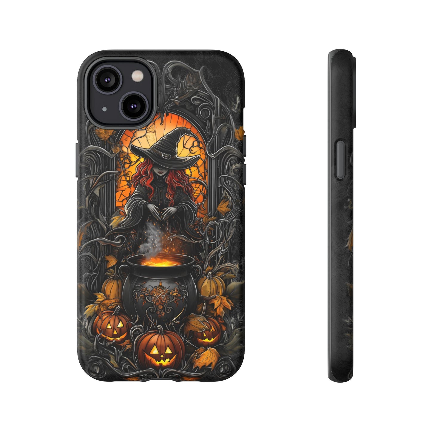 Halloween Witch Phone Case - Magic Witchy Phone Cases for iPhone 16 15 14 13 12 11, Samsung Galaxy & Google Pixel