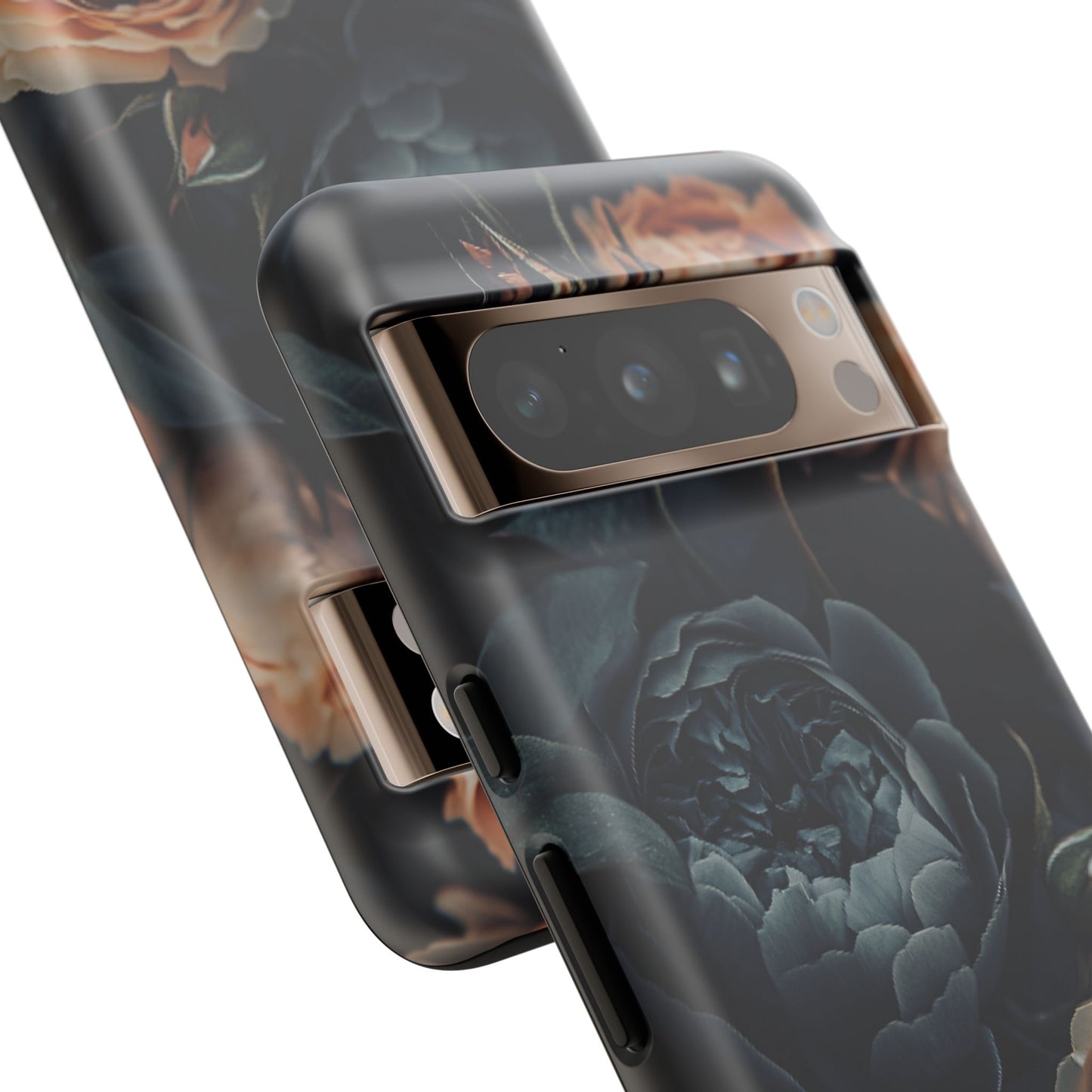 Floral Dark Academia Phone Case - Victorian Goth Phone Cases for iPhone 16 15 14 13 12 11, Samsung Galaxy & Google Pixel