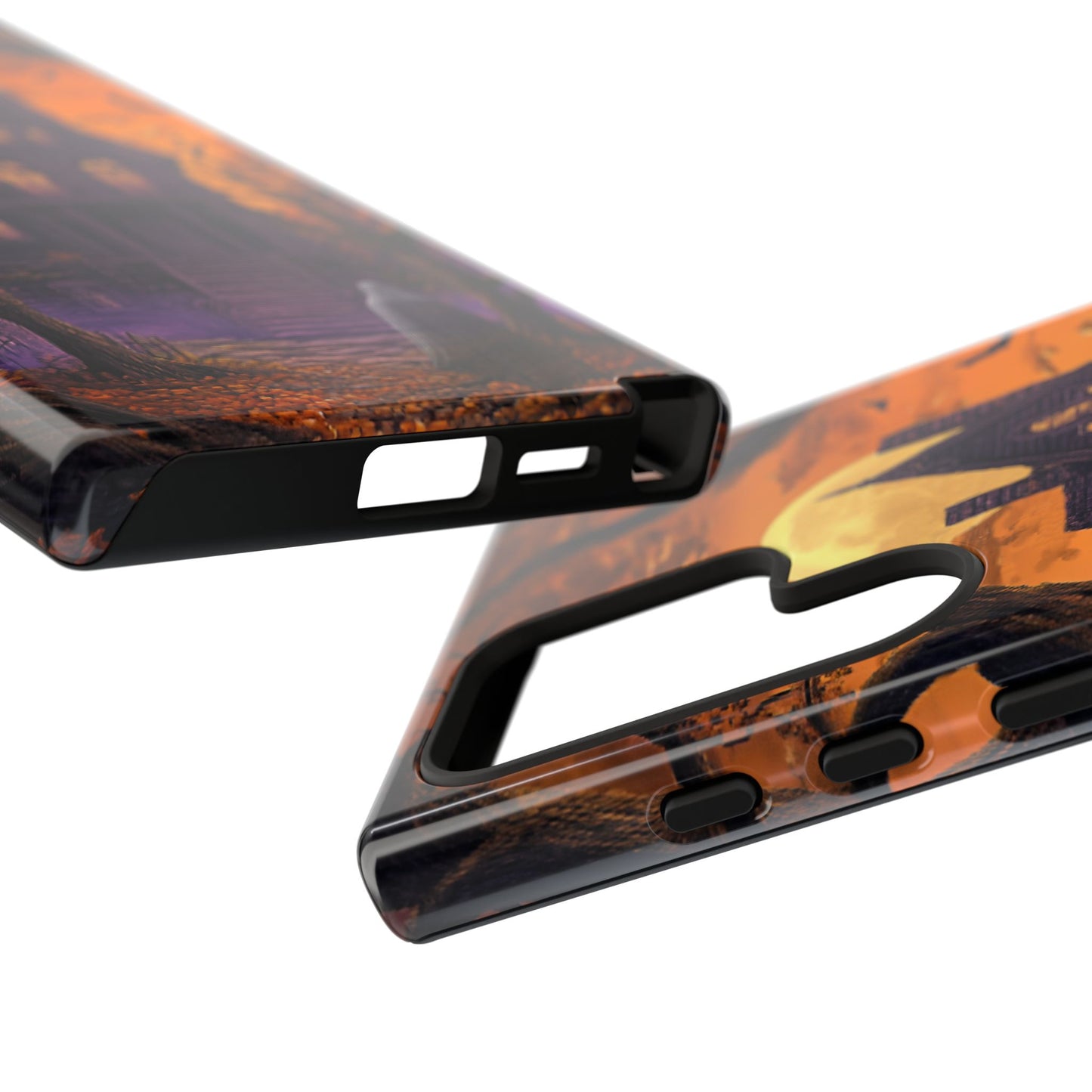 Halloween Haunted Mansion and Ghost Phone Case - Spooky Season Phone Cases for Phone 16 15 14 13 12 11, Samsung Galaxy & Google Pixel