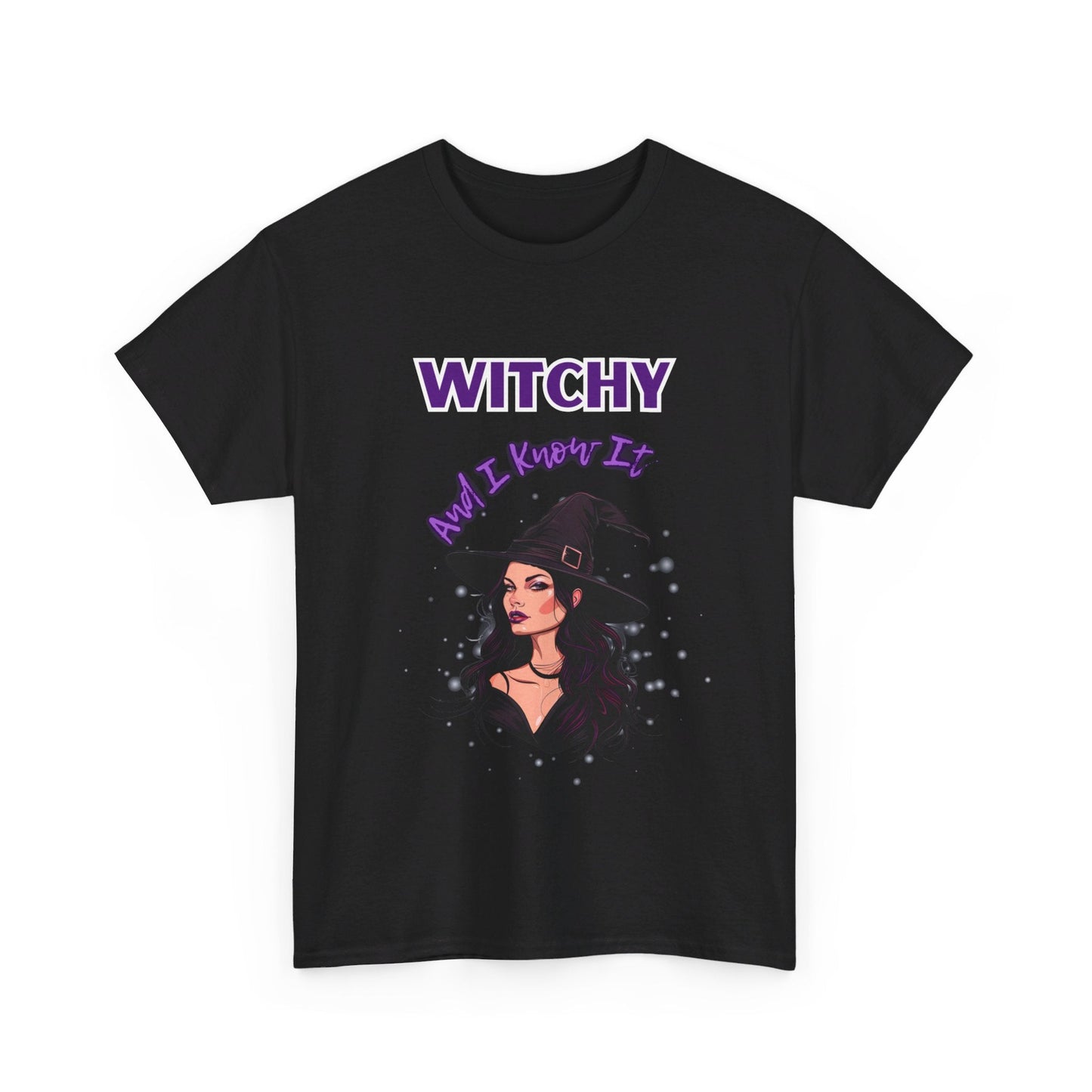 Witch T-Shirt for Magical and Sassy Women - Witchy and I Know It - Boo and Bewear