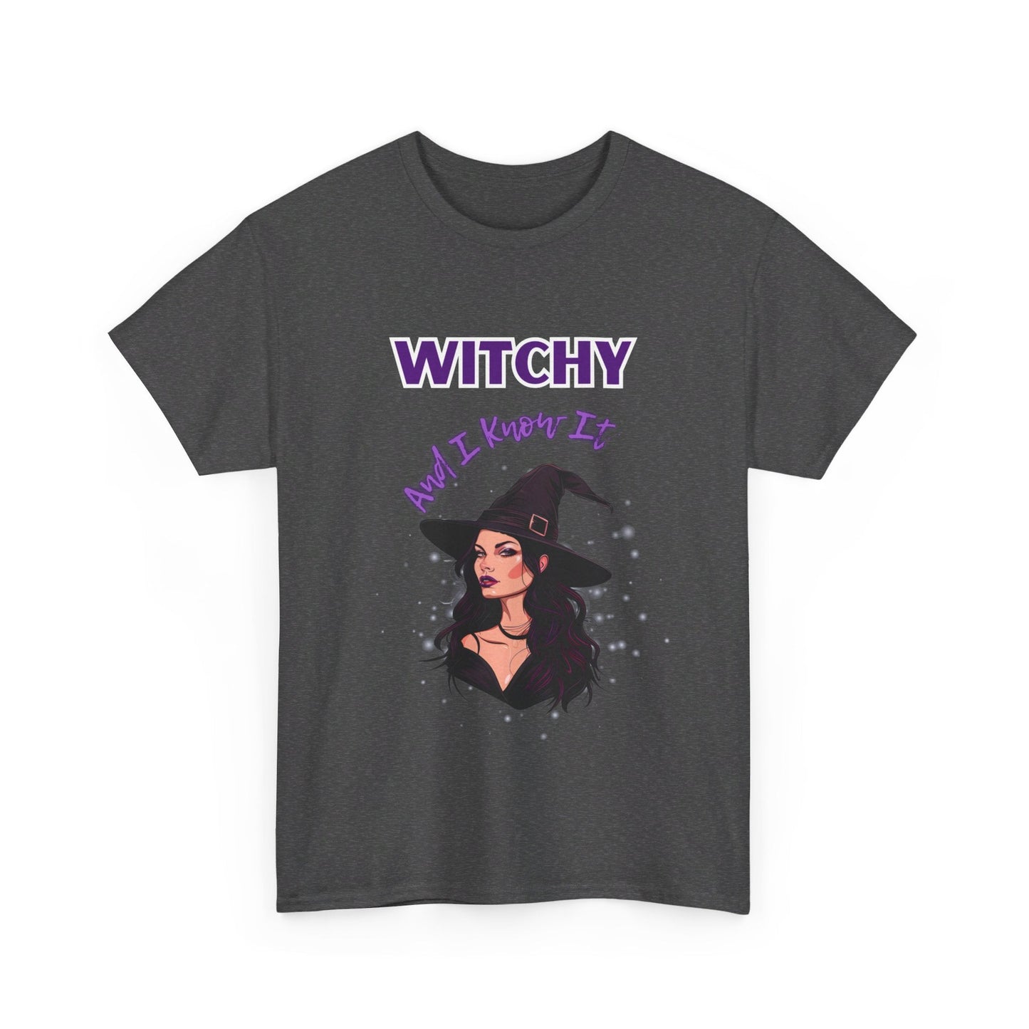 Witch T-Shirt for Magical and Sassy Women - Witchy and I Know It - Boo and Bewear