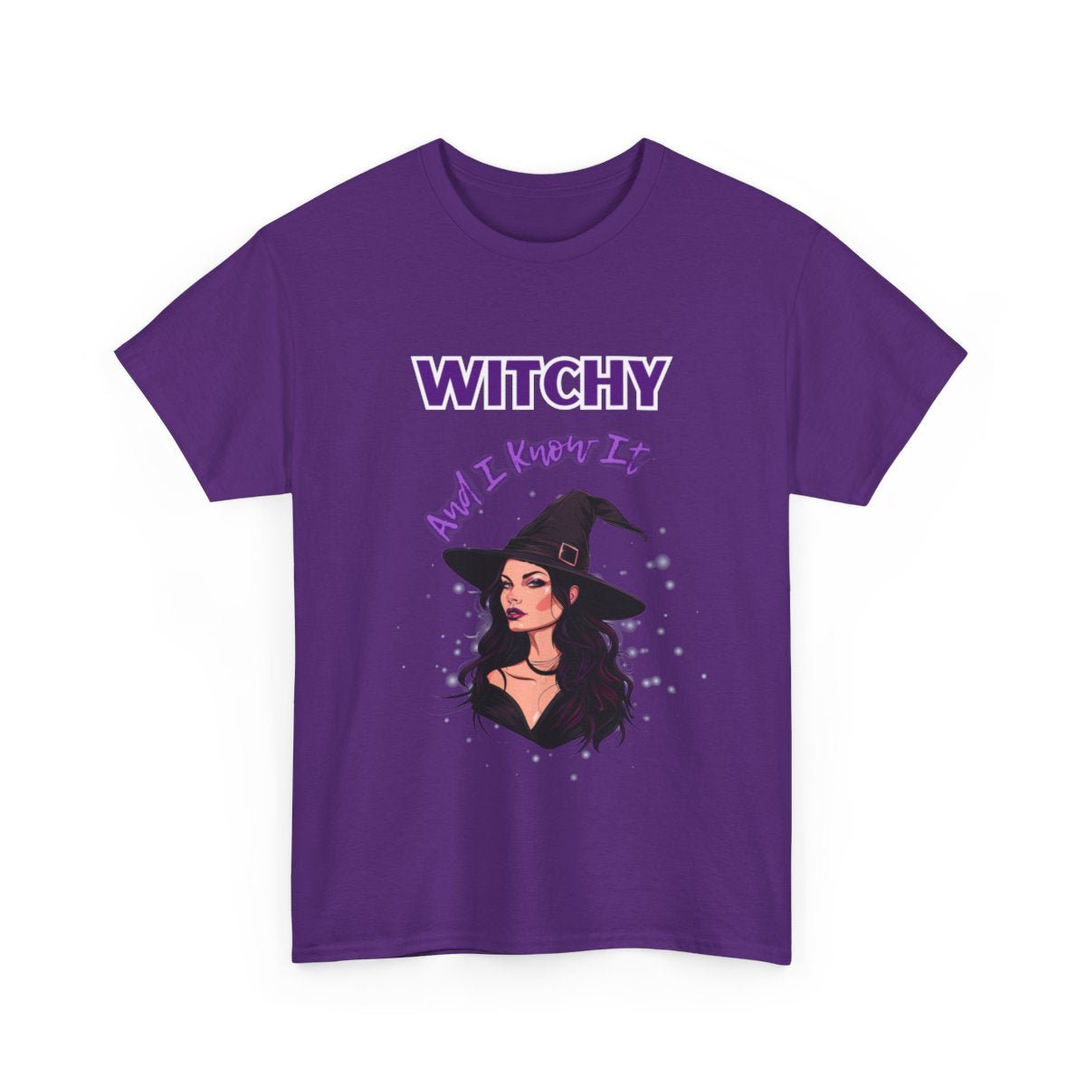 Witch T-Shirt for Magical and Sassy Women - Witchy and I Know It - Boo and Bewear
