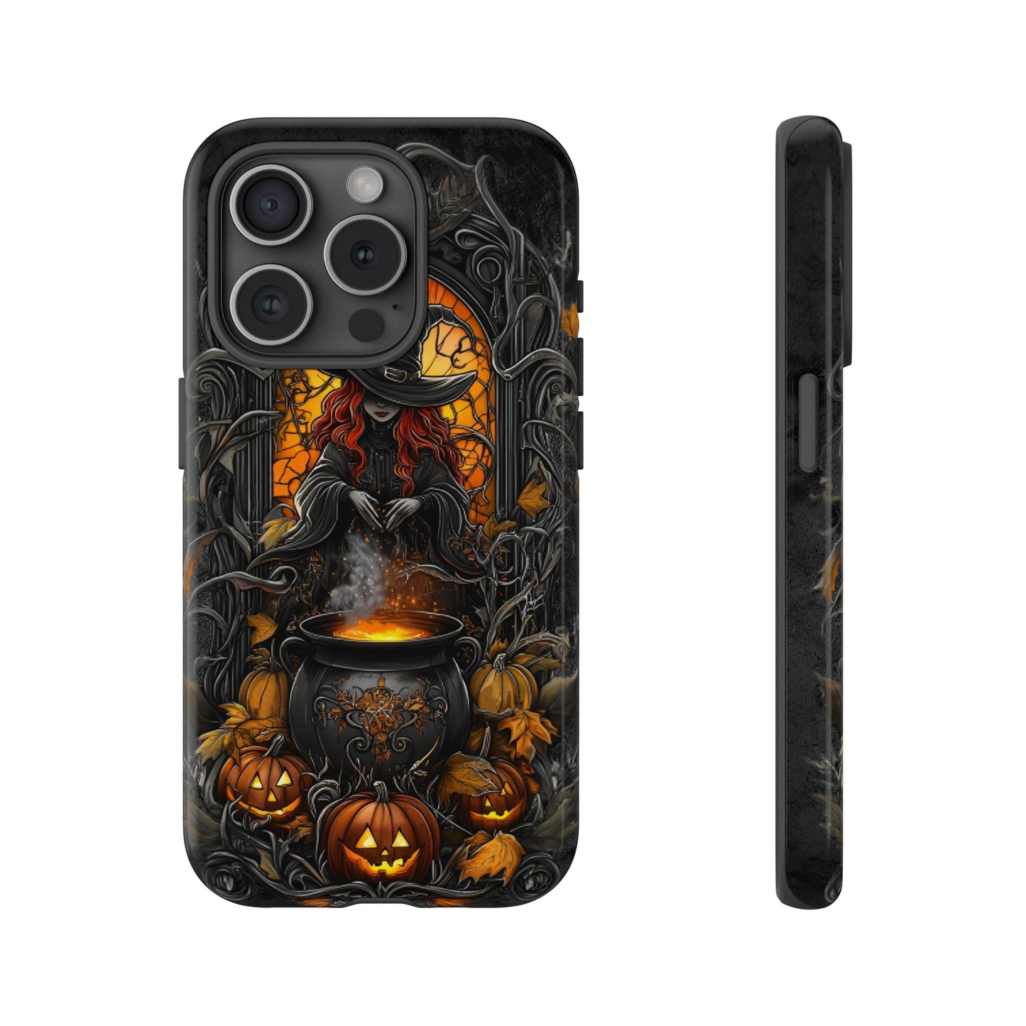 Halloween Witch Phone Case - Magic Witchy Phone Cases for iPhone 16 15 14 13 12 11, Samsung Galaxy & Google Pixel