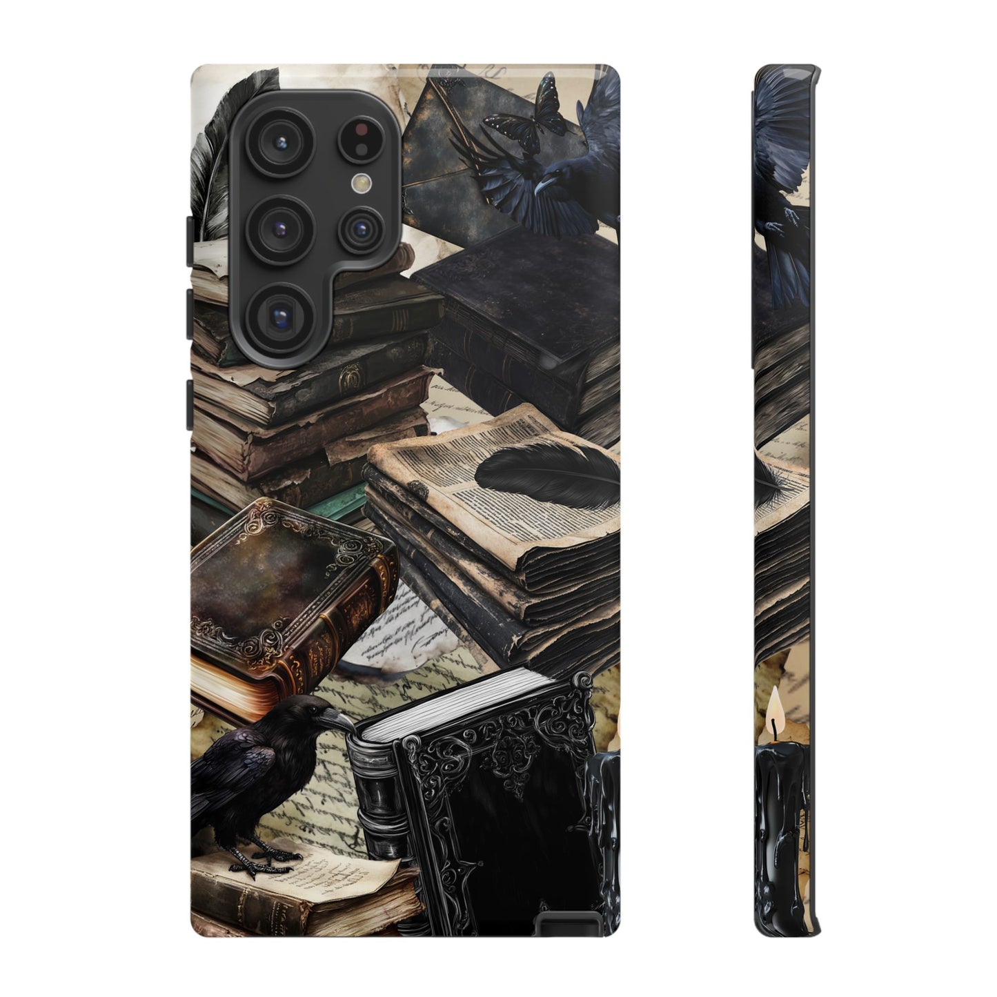 Dark Academia Collage Phone Case - iPhone 16 15 14 13 12 11, Samsung Galaxy & Google Pixel Phone Covers