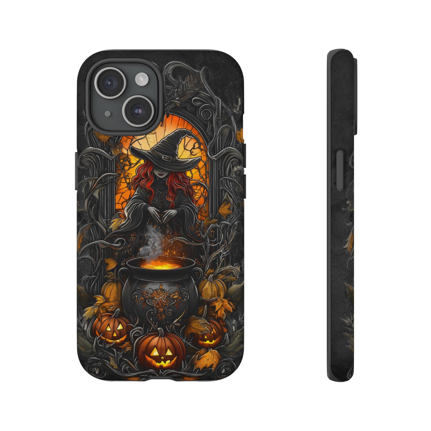 Halloween Witch Phone Case - Magic Witchy Phone Cases - iPhone 16 15 14 13 12 11, Samsung Galaxy & Google Pixel Phone Covers