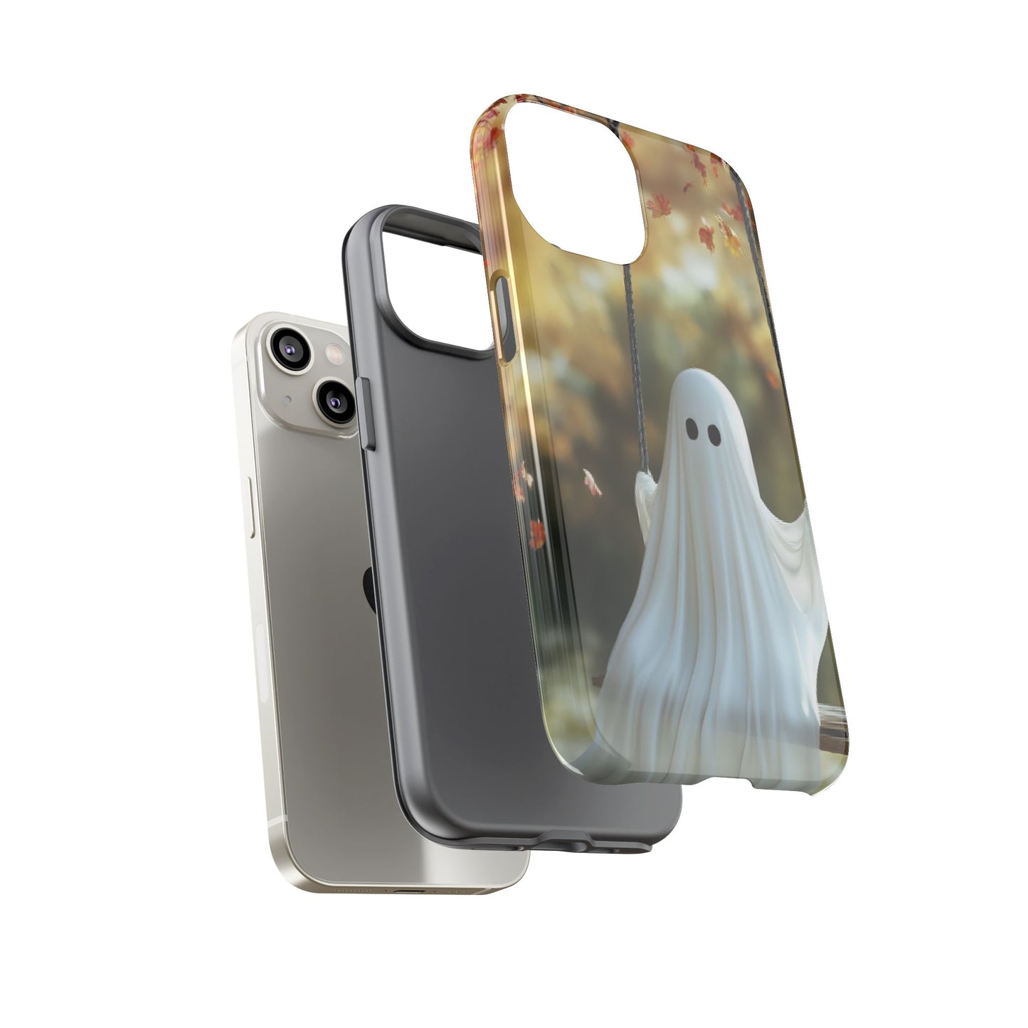 Ghost Phone Case - iPhone 16 15 14 13 12 11, Samsung Galaxy & Google Pixel Phone Covers