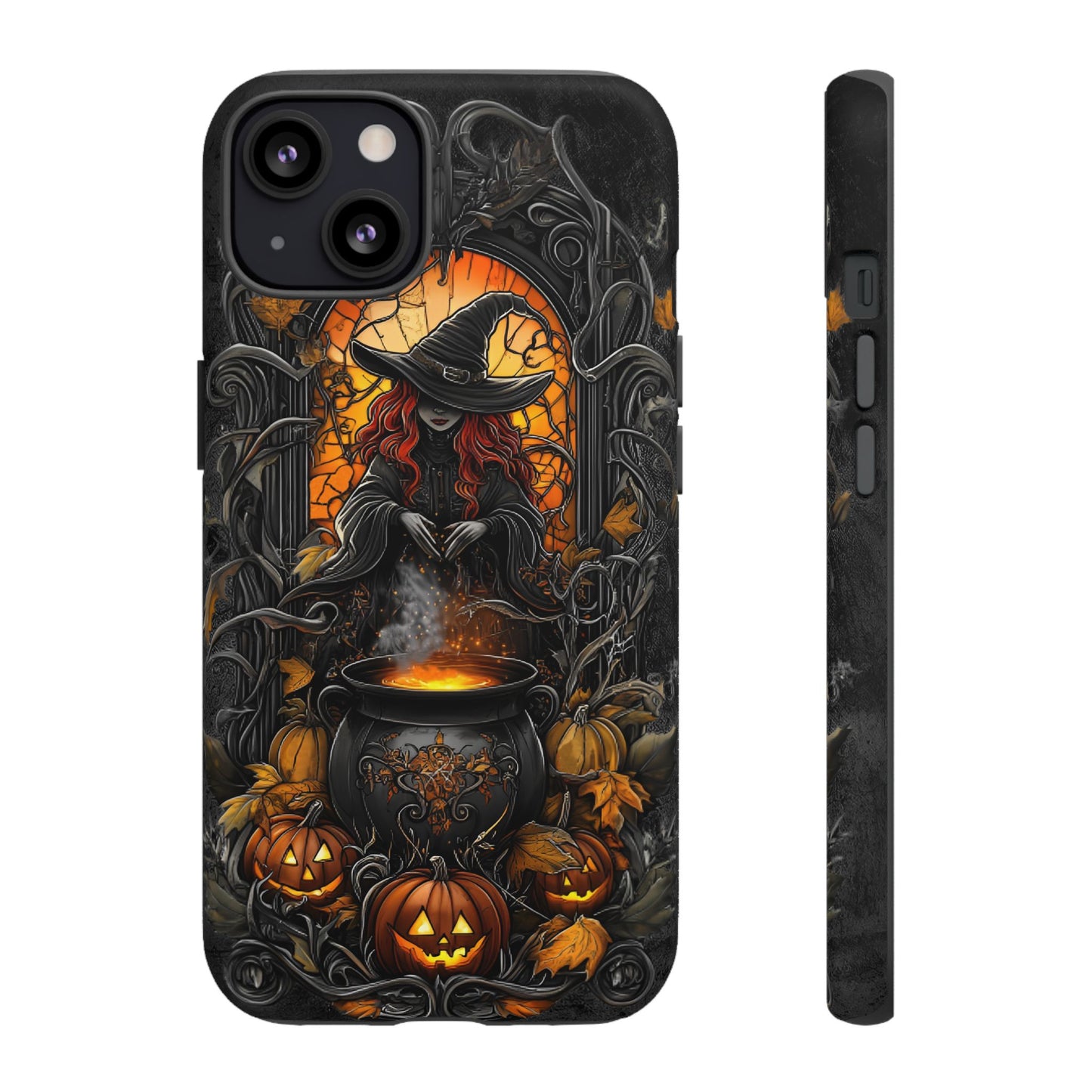 Halloween Witch Phone Case - Magic Witchy Phone Cases for iPhone 16 15 14 13 12 11, Samsung Galaxy & Google Pixel