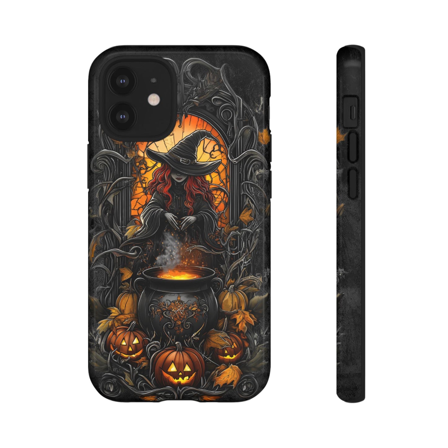 Halloween Witch Phone Case - Magic Witchy Phone Cases for iPhone 16 15 14 13 12 11, Samsung Galaxy & Google Pixel