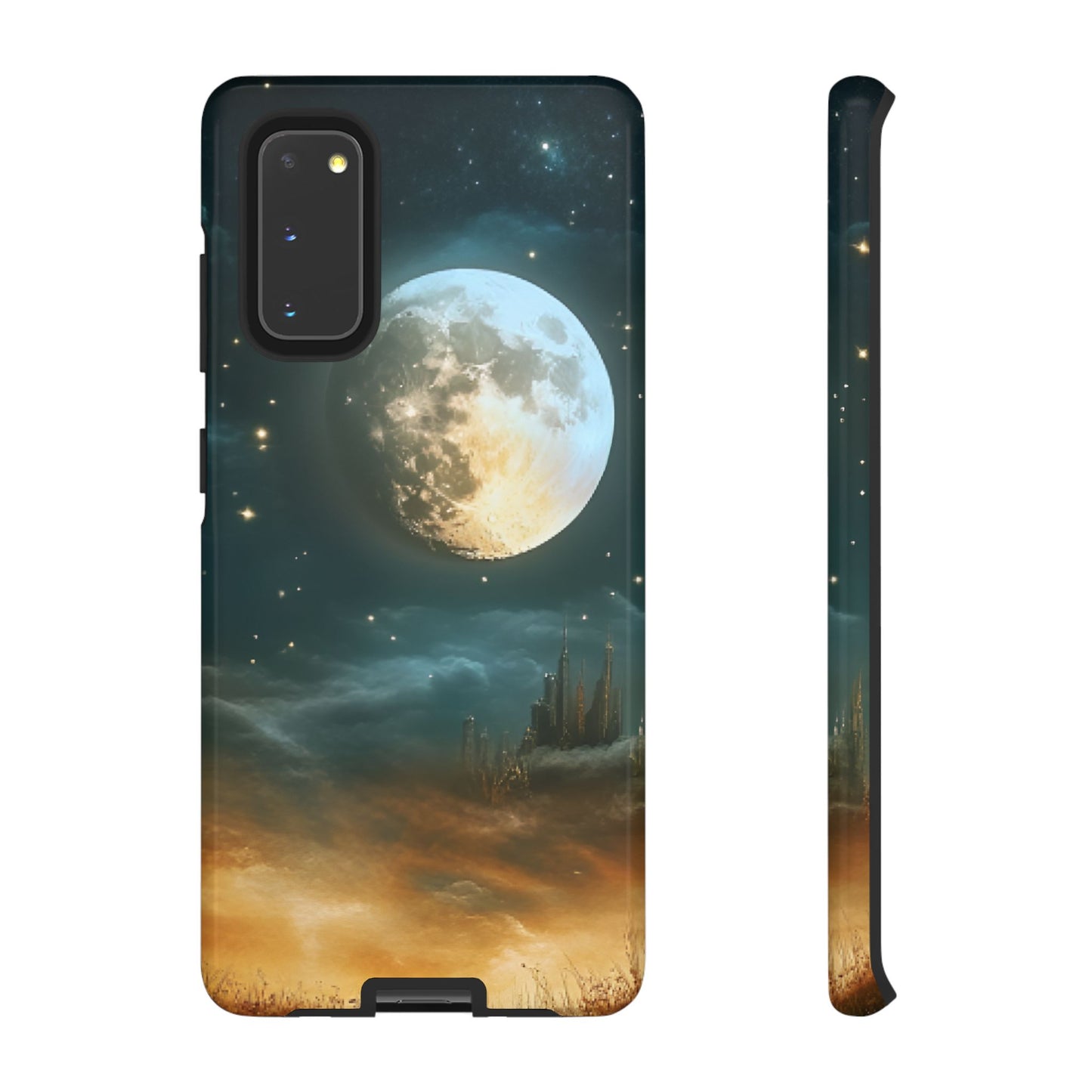 Space Phone Case - Planet and Stars in Fantasy World for iPhone 16 15 14 13 12 11, Samsung Galaxy & Google Pixel