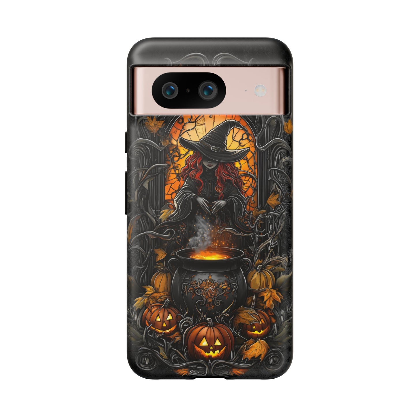 Halloween Witch Phone Case - Magic Witchy Phone Cases for iPhone 16 15 14 13 12 11, Samsung Galaxy & Google Pixel