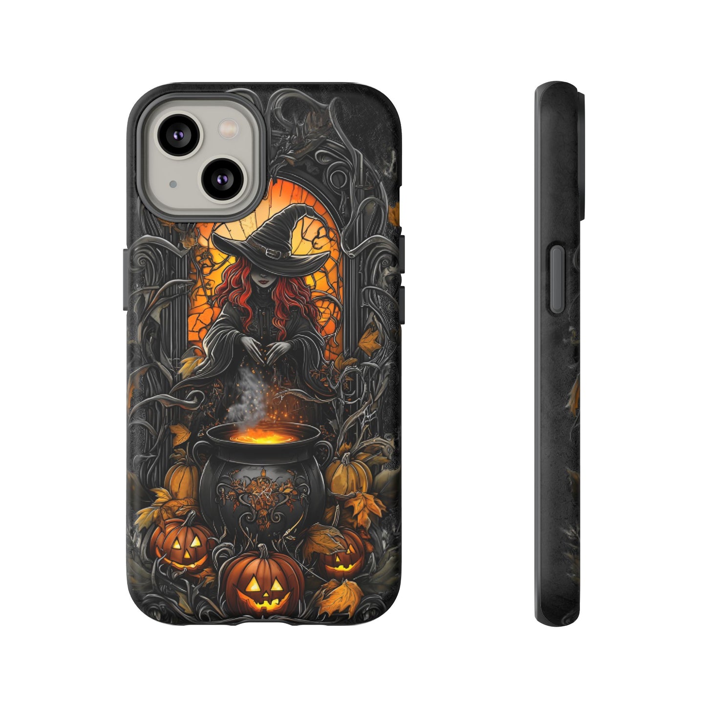 Halloween Witch Phone Case - Magic Witchy Phone Cases for iPhone 16 15 14 13 12 11, Samsung Galaxy & Google Pixel