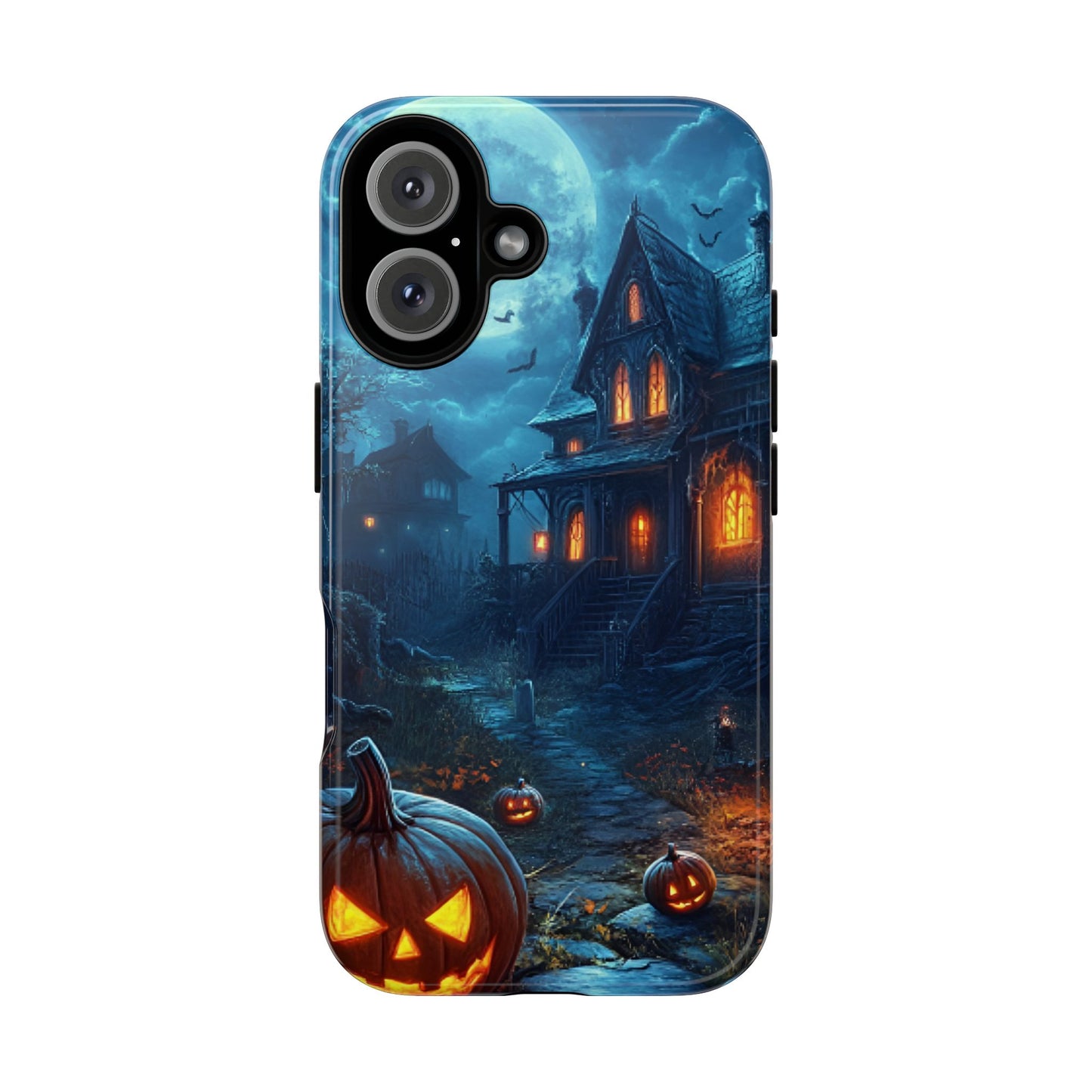 Halloween Haunted  House Phone Case - Spooky & Scary Phone Cases for iPhone 16 15 14 13 12 11, Samsung Galaxy & Google Pixel