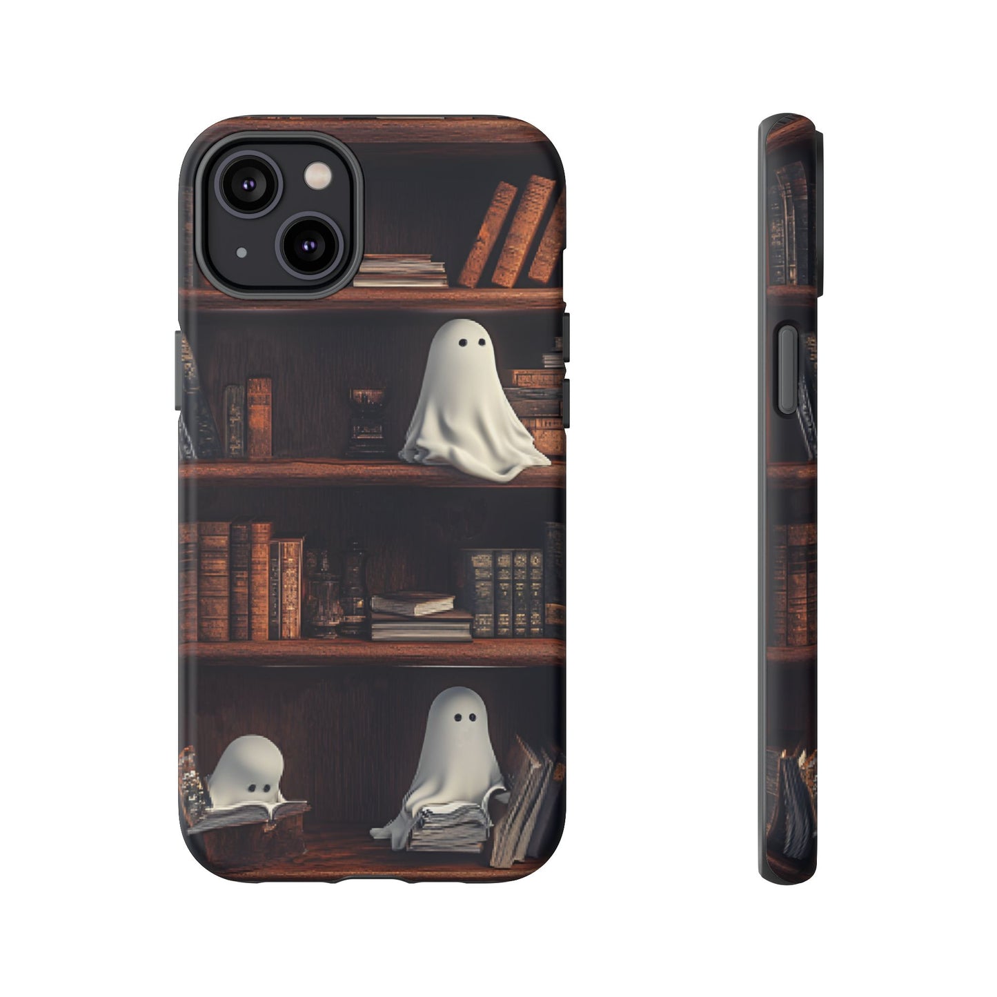 Bookish Ghost Phone Case - iPhone 16 15 14 13 12 11, Samsung Galaxy & Google Pixel Phone Covers