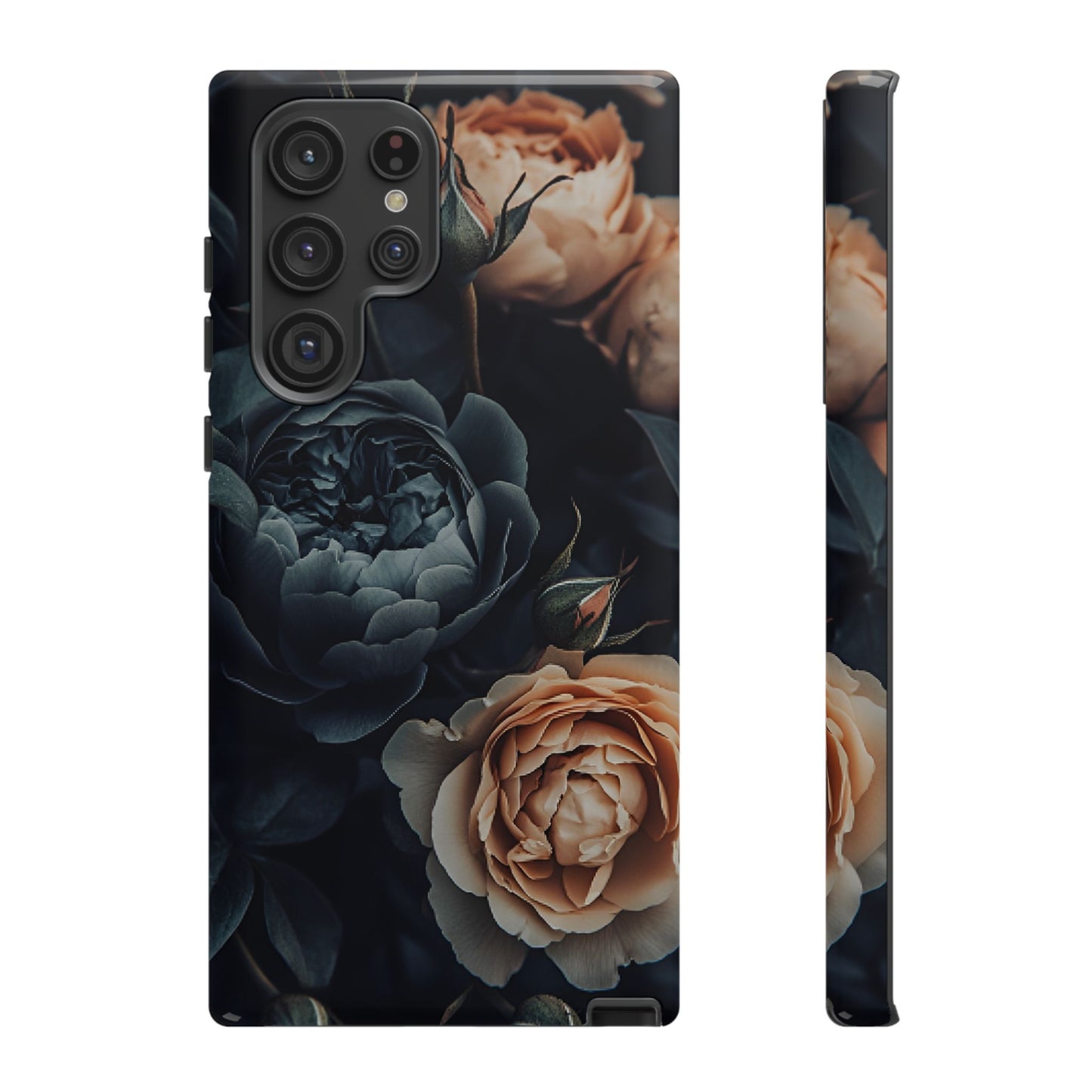 Floral Dark Academia Phone Case - Victorian Goth Phone Cases - iPhone 16 15 14 13 12 11, Samsung Galaxy & Google Pixel Phone Covers