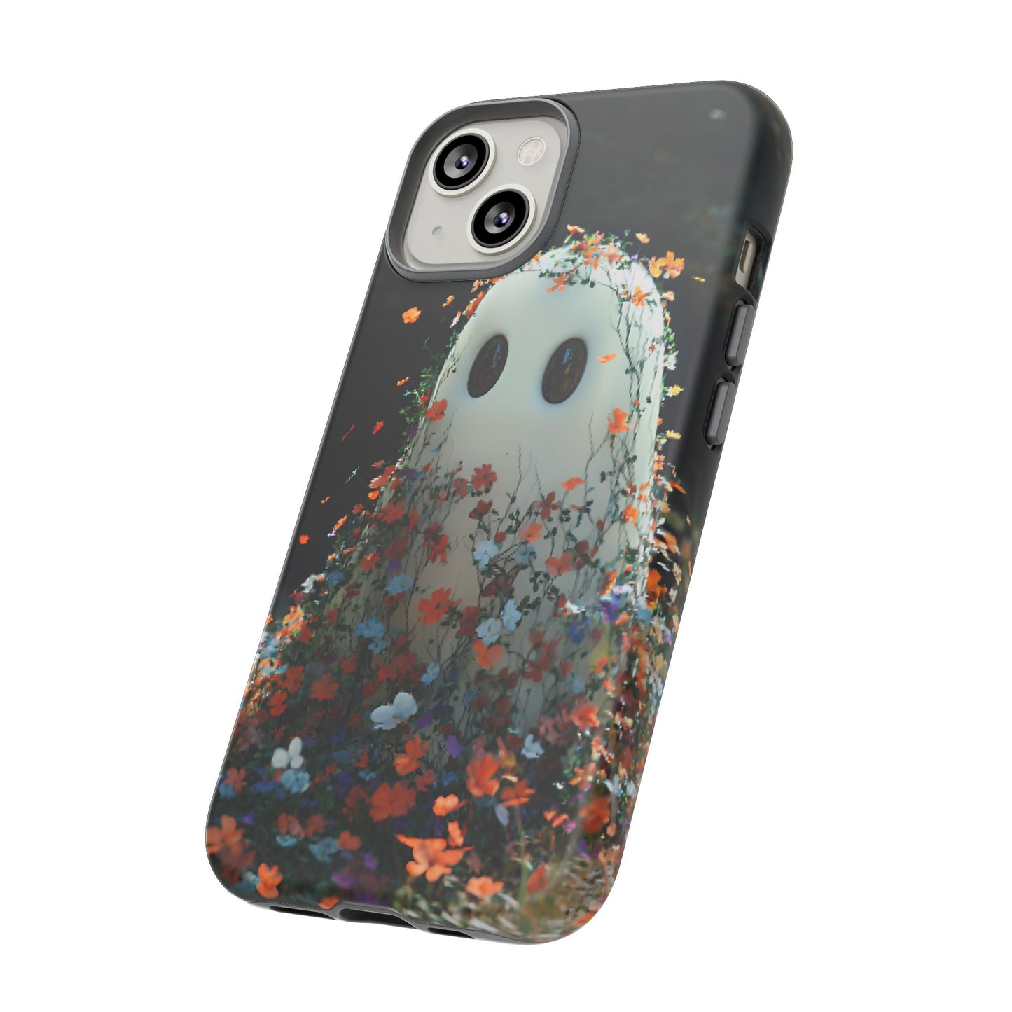 Floral Ghost Phone Case - iPhone 16 15 14 13 12 11, Samsung Galaxy & Google Pixel Phone Covers