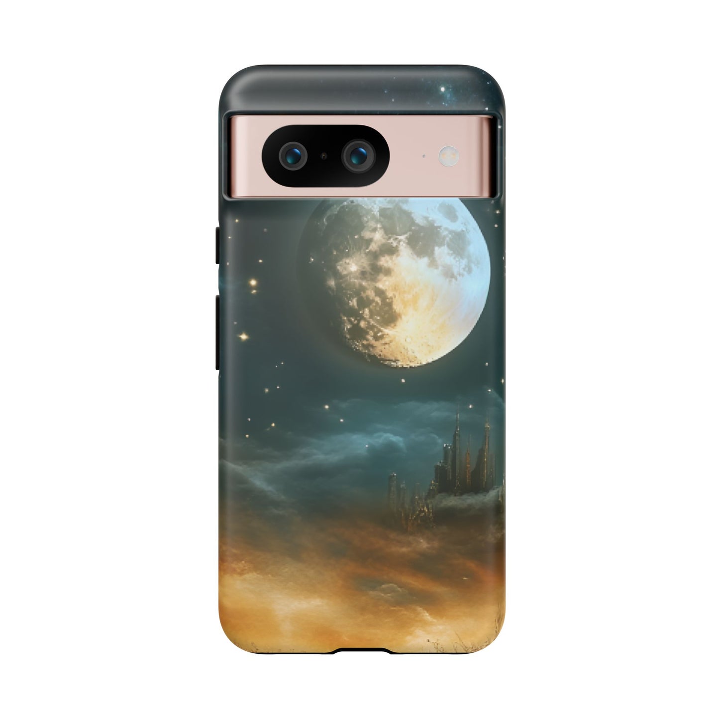 Space Phone Case - Planet and Stars in Fantasy World for iPhone 16 15 14 13 12 11, Samsung Galaxy & Google Pixel