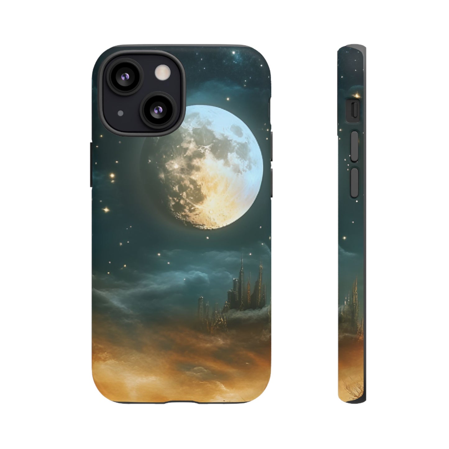 Space Phone Case - Planet and Stars in Fantasy World for iPhone 16 15 14 13 12 11, Samsung Galaxy & Google Pixel