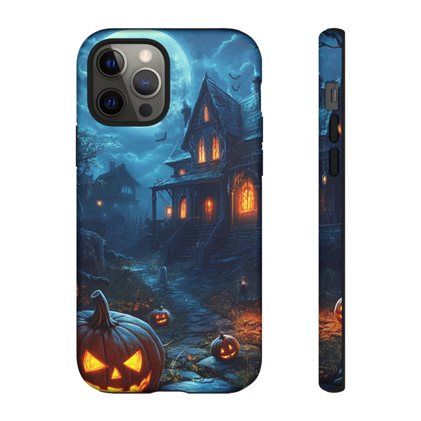 Halloween Haunted  House Phone Case - Spooky & Scary Phone Cases for iPhone 16 15 14 13 12 11, Samsung Galaxy & Google Pixel