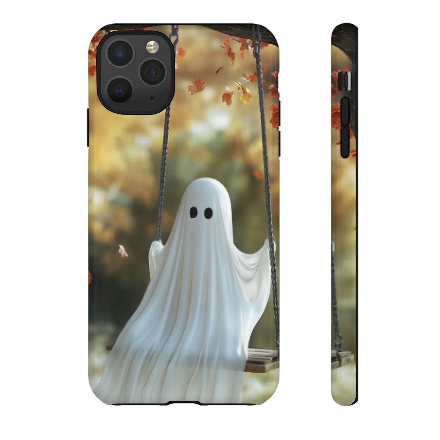 Ghost Phone Case - iPhone 16 15 14 13 12 11, Samsung Galaxy & Google Pixel Phone Covers - Boo and Bewear