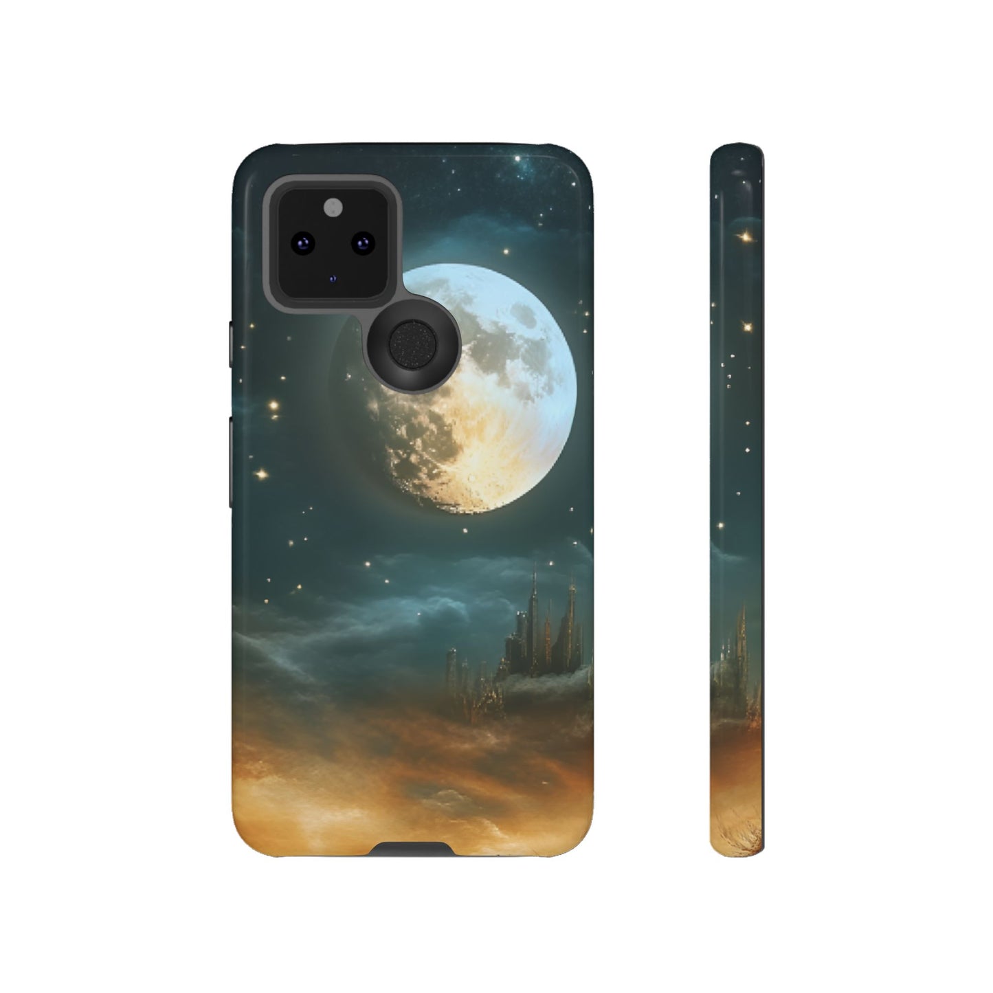 Space Phone Case - Planet and Stars in Fantasy World for iPhone 16 15 14 13 12 11, Samsung Galaxy & Google Pixel