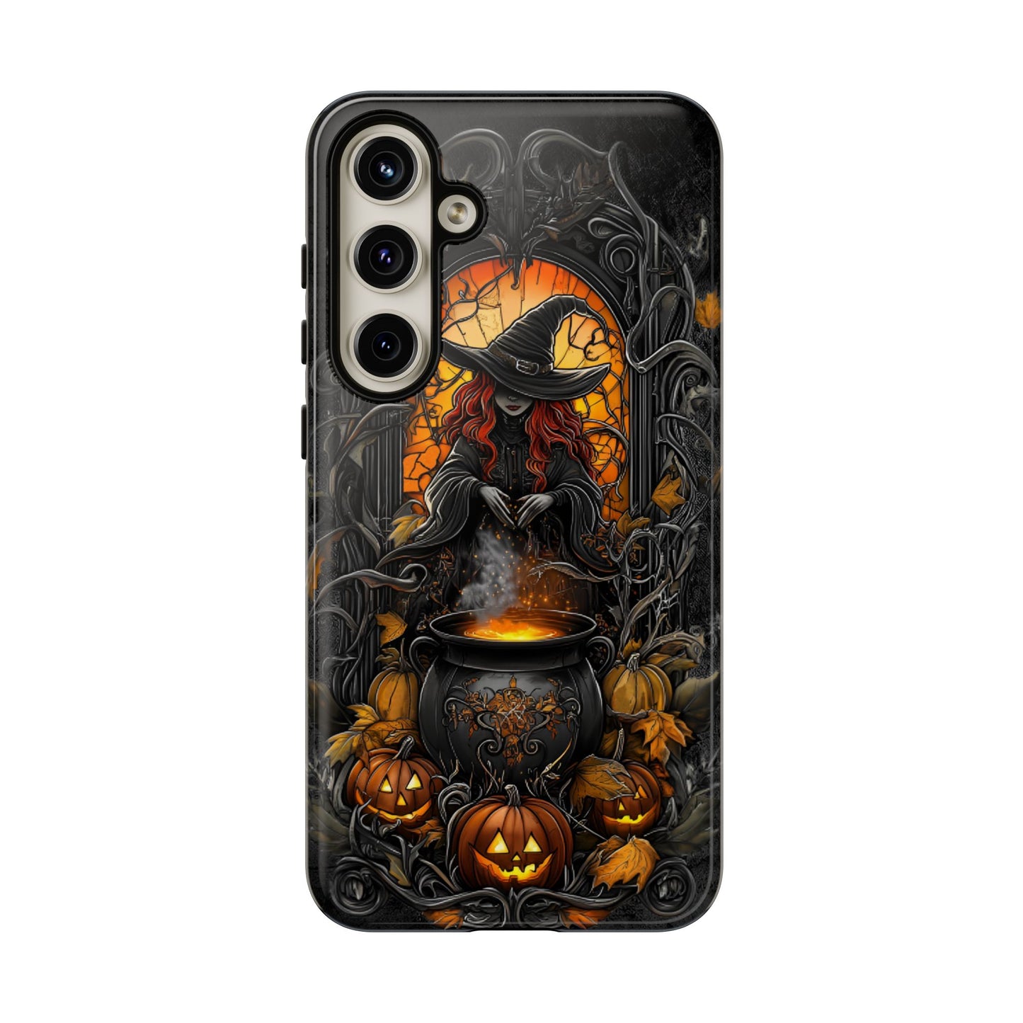 Halloween Witch Phone Case - Magic Witchy Phone Cases for iPhone 16 15 14 13 12 11, Samsung Galaxy & Google Pixel