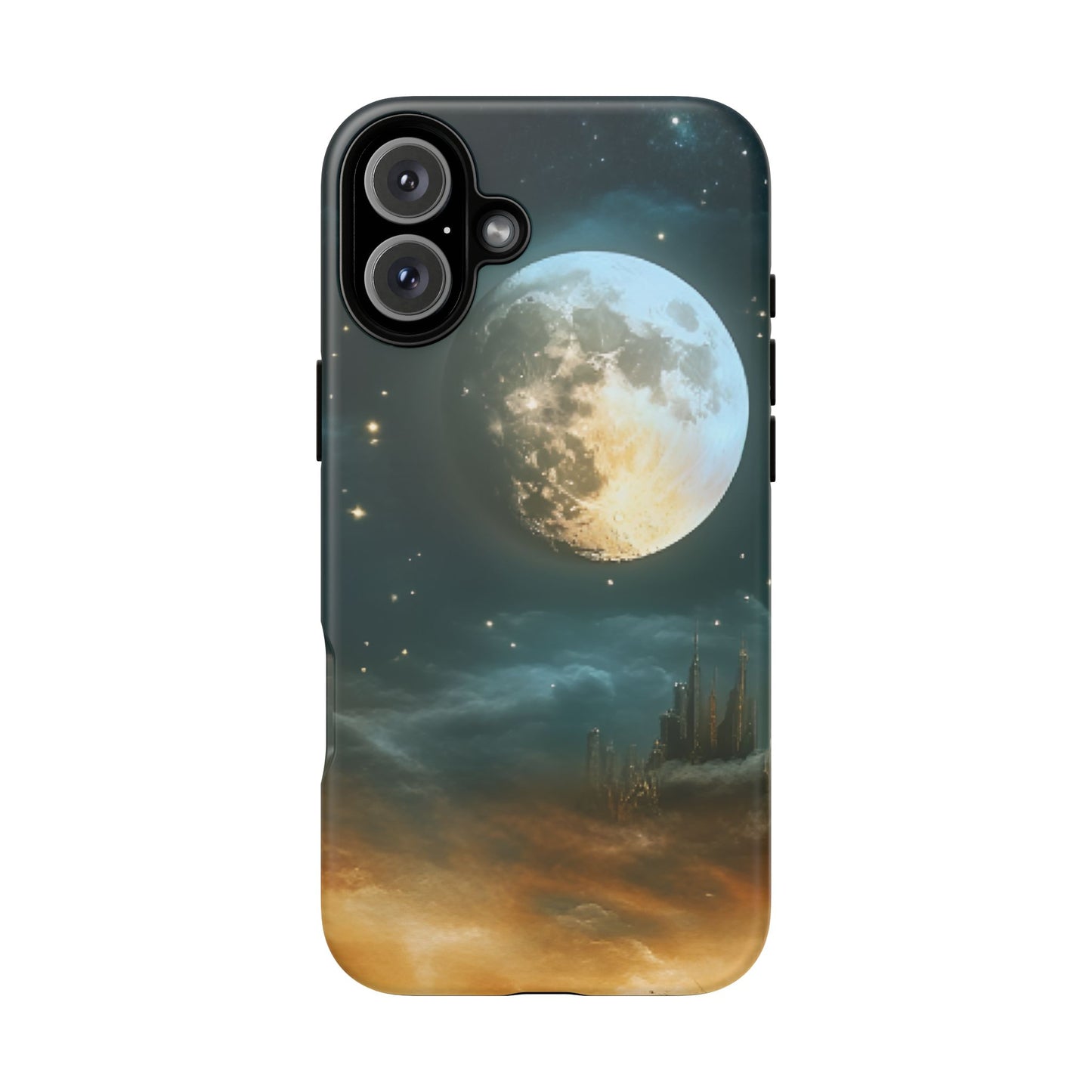 Space Phone Case - Planet and Stars in Fantasy World for iPhone 16 15 14 13 12 11, Samsung Galaxy & Google Pixel