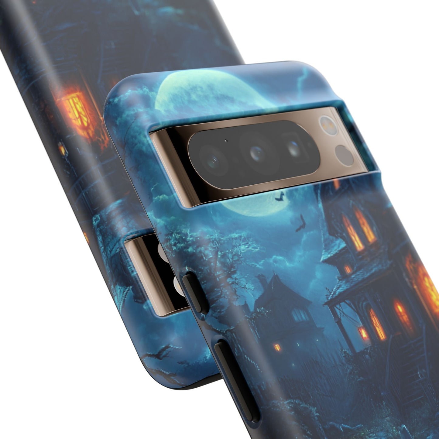 Halloween Haunted  House Phone Case - Spooky & Scary Phone Cases - iPhone 16 15 14 13 12 11, Samsung Galaxy & Google Pixel Phone Covers