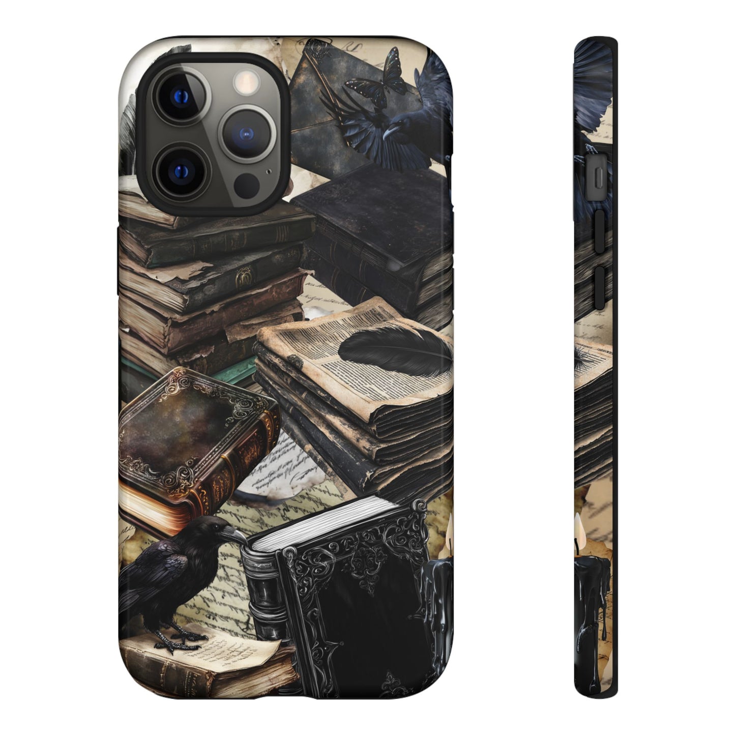 Dark Academia Collage Phone Case - iPhone 16 15 14 13 12 11, Samsung Galaxy & Google Pixel Phone Covers