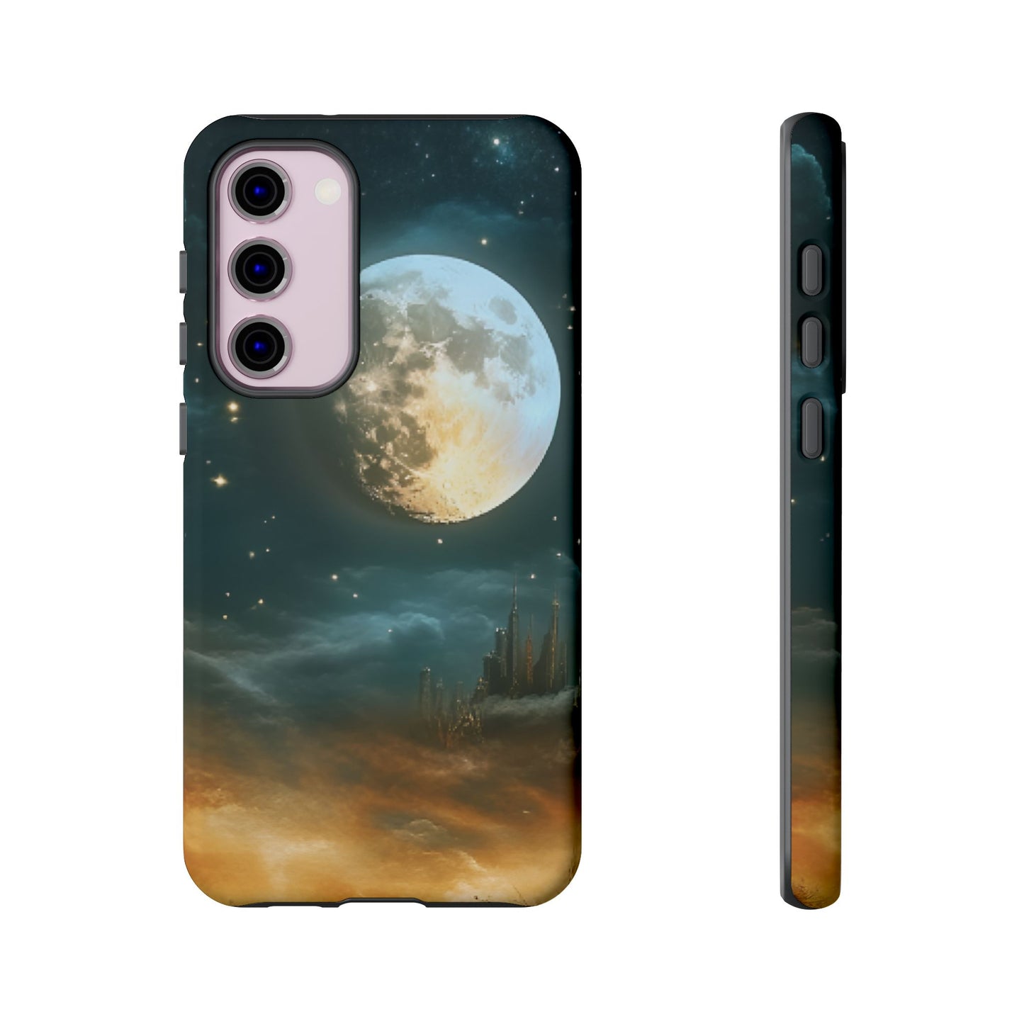 Space Phone Case - Planet and Stars in Fantasy World for iPhone 16 15 14 13 12 11, Samsung Galaxy & Google Pixel