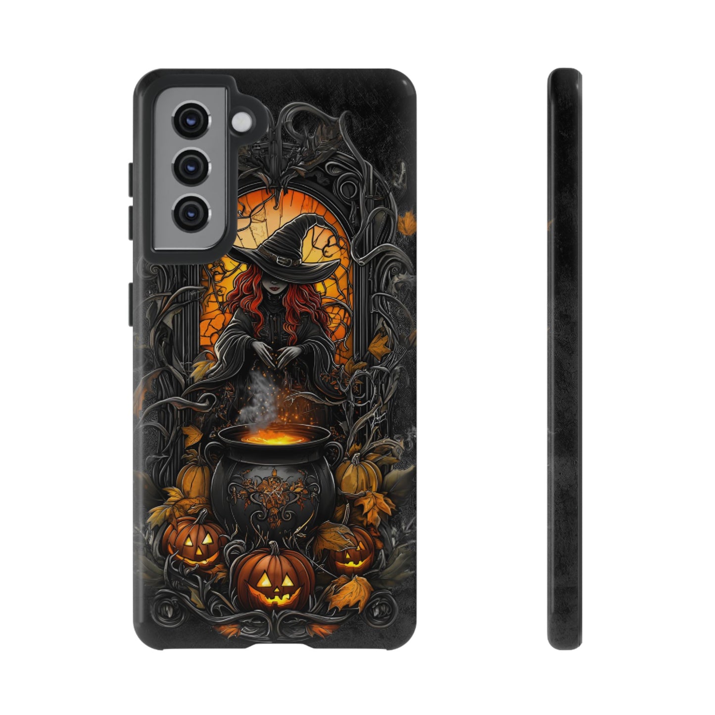 Halloween Witch Phone Case - Magic Witchy Phone Cases - iPhone 16 15 14 13 12 11, Samsung Galaxy & Google Pixel Phone Covers