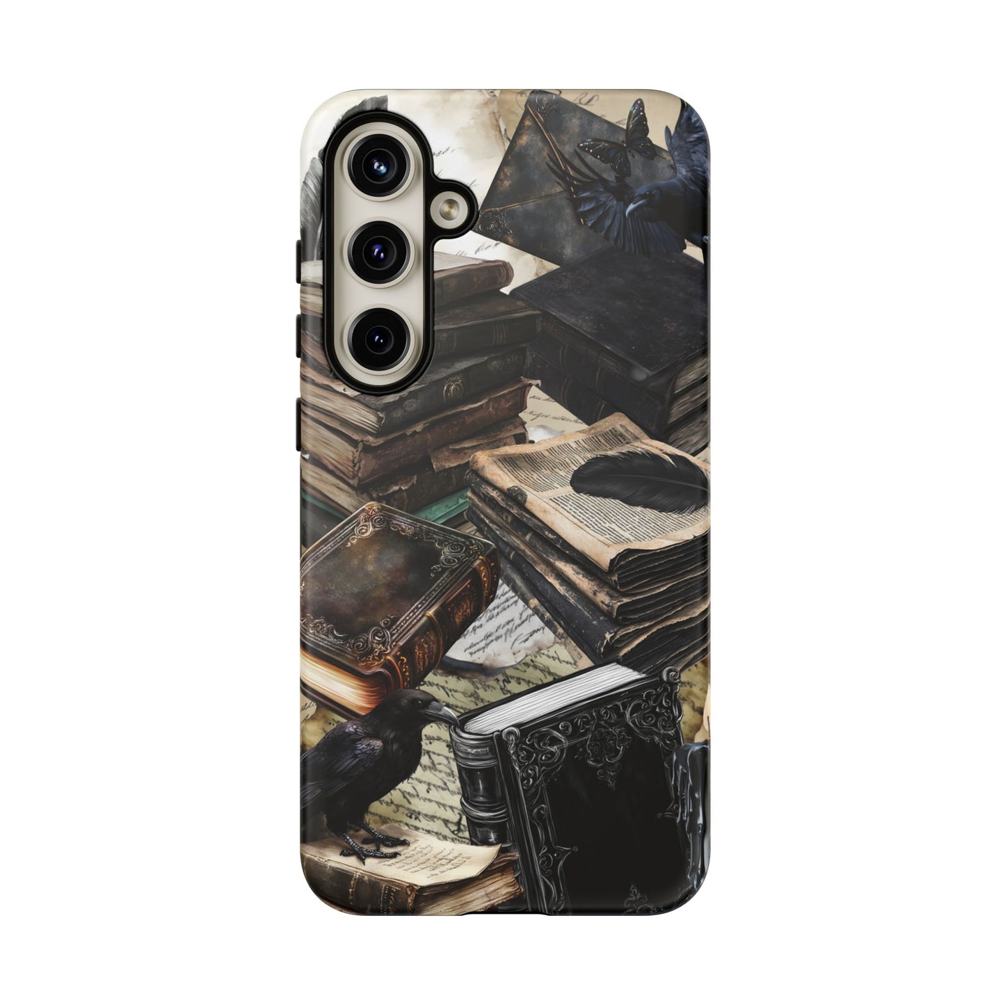 Dark Academia Collage Phone Case - iPhone 16 15 14 13 12 11, Samsung Galaxy & Google Pixel Phone Covers