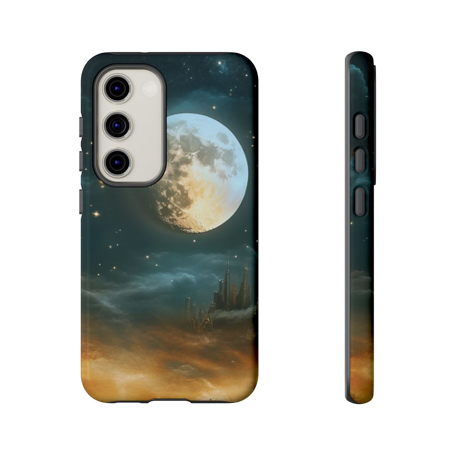 Space Phone Case - Planet and Stars in Fantasy World for iPhone 16 15 14 13 12 11, Samsung Galaxy & Google Pixel