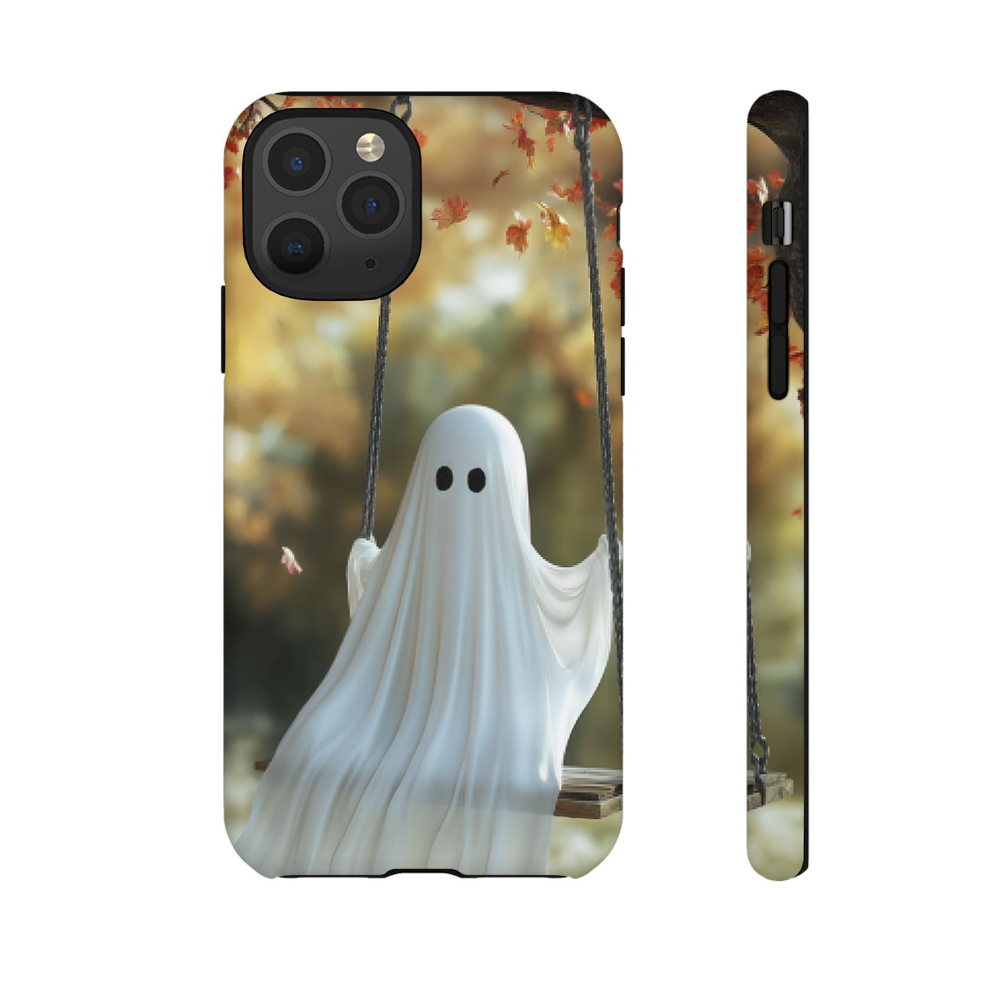 Ghost Phone Case - iPhone 16 15 14 13 12 11, Samsung Galaxy & Google Pixel Phone Covers - Boo and Bewear