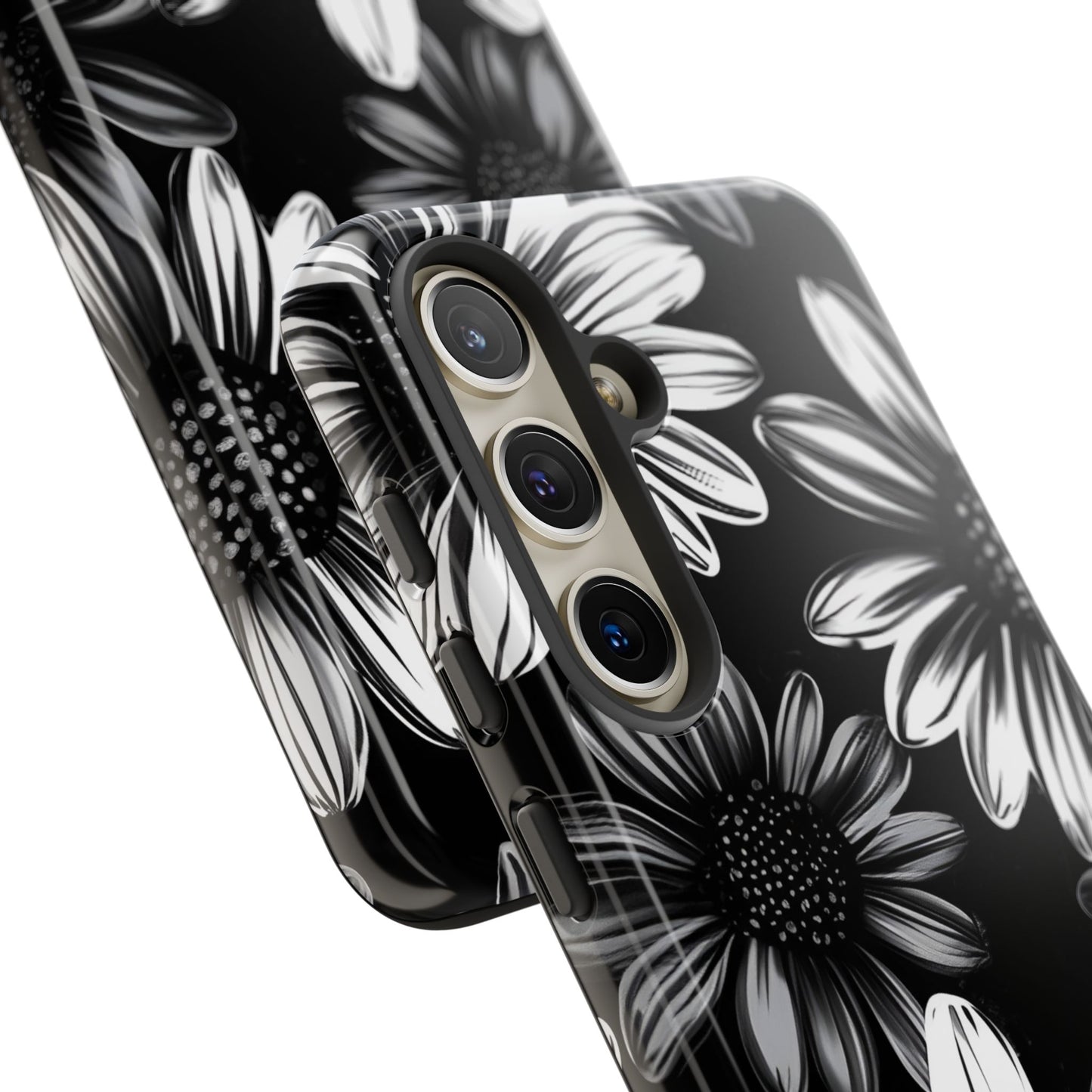 Daisy Phone Case - Dark Gothic Flower Phone Cases - iPhone 16 15 14 13 12 11, Samsung Galaxy & Google Pixel Phone Covers