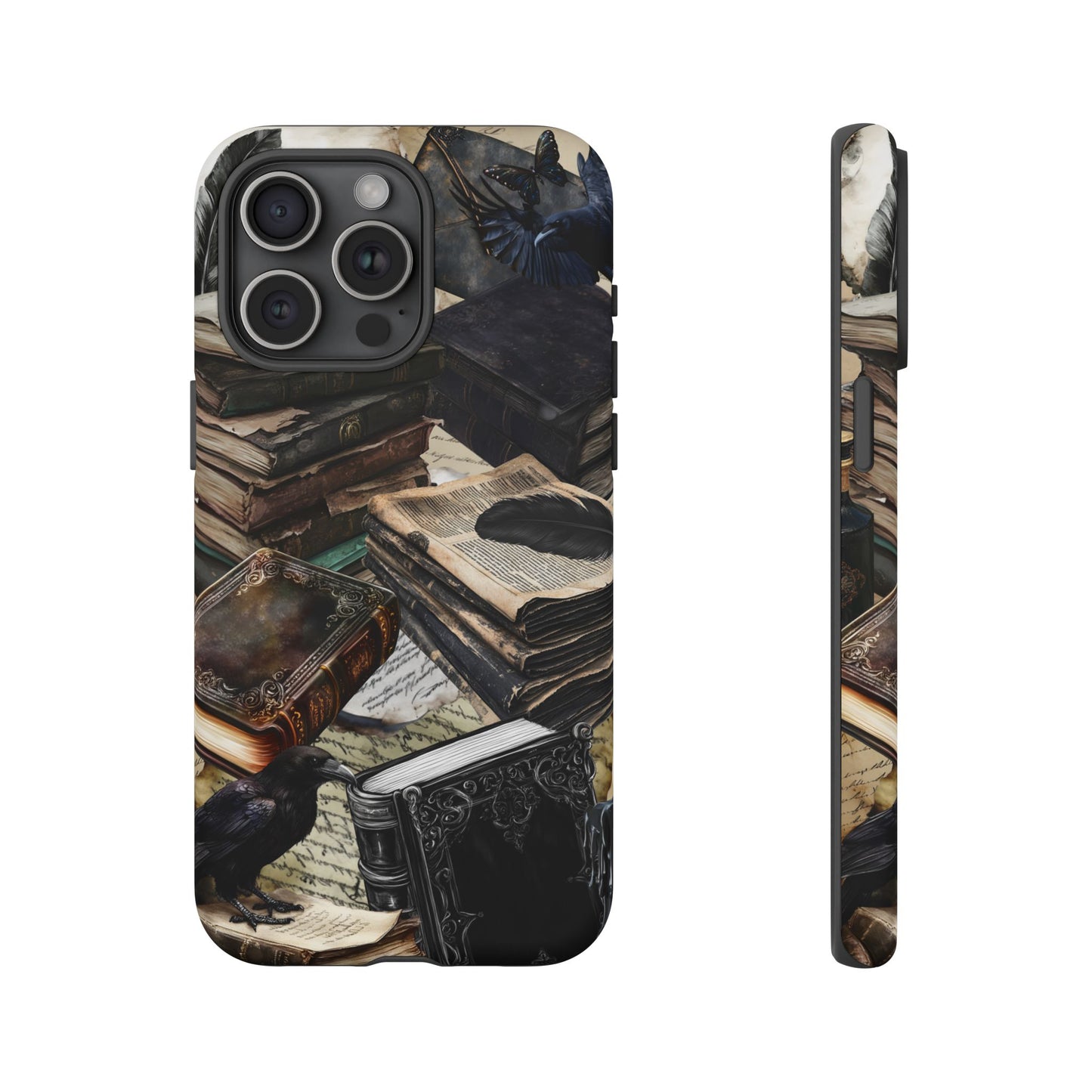 Dark Academia Collage Phone Case - iPhone 16 15 14 13 12 11, Samsung Galaxy & Google Pixel Phone Covers