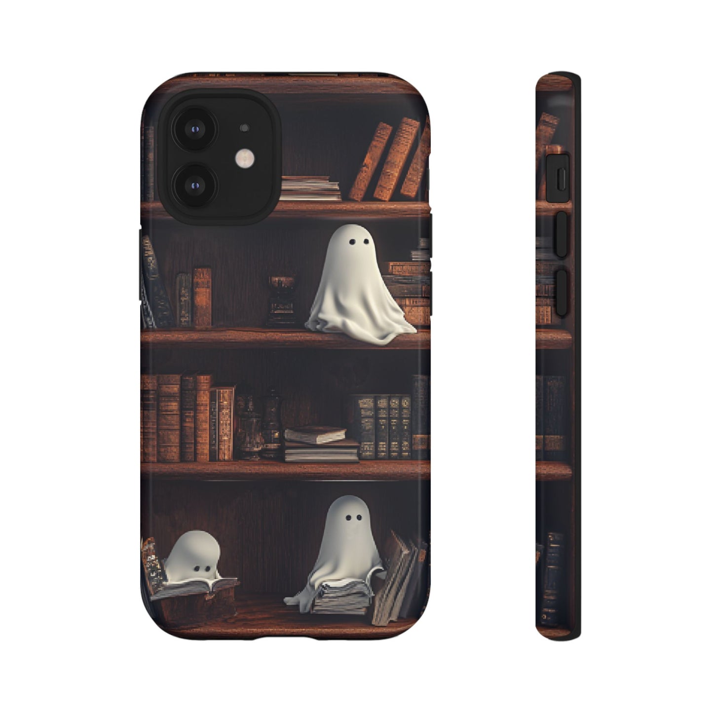 Bookish Ghost Phone Case - iPhone 16 15 14 13 12 11, Samsung Galaxy & Google Pixel Phone Covers