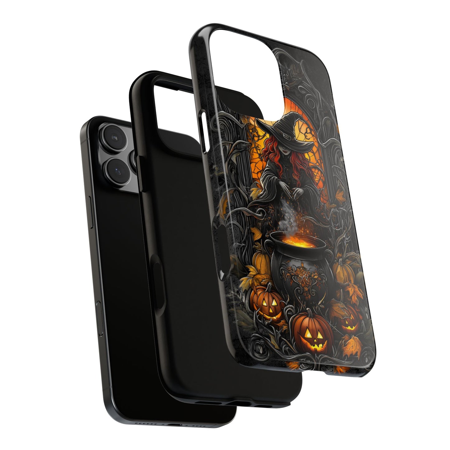 Halloween Witch Phone Case - Magic Witchy Phone Cases for iPhone 16 15 14 13 12 11, Samsung Galaxy & Google Pixel