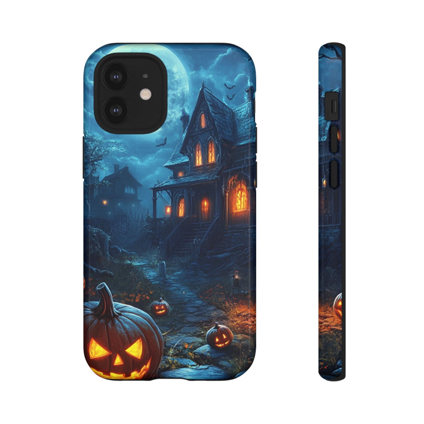 Halloween Haunted  House Phone Case - Spooky & Scary Phone Cases for iPhone 16 15 14 13 12 11, Samsung Galaxy & Google Pixel