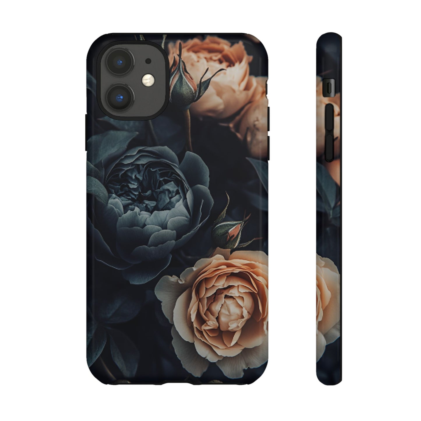 Floral Dark Academia Phone Case - Victorian Goth Phone Cases for iPhone 16 15 14 13 12 11, Samsung Galaxy & Google Pixel