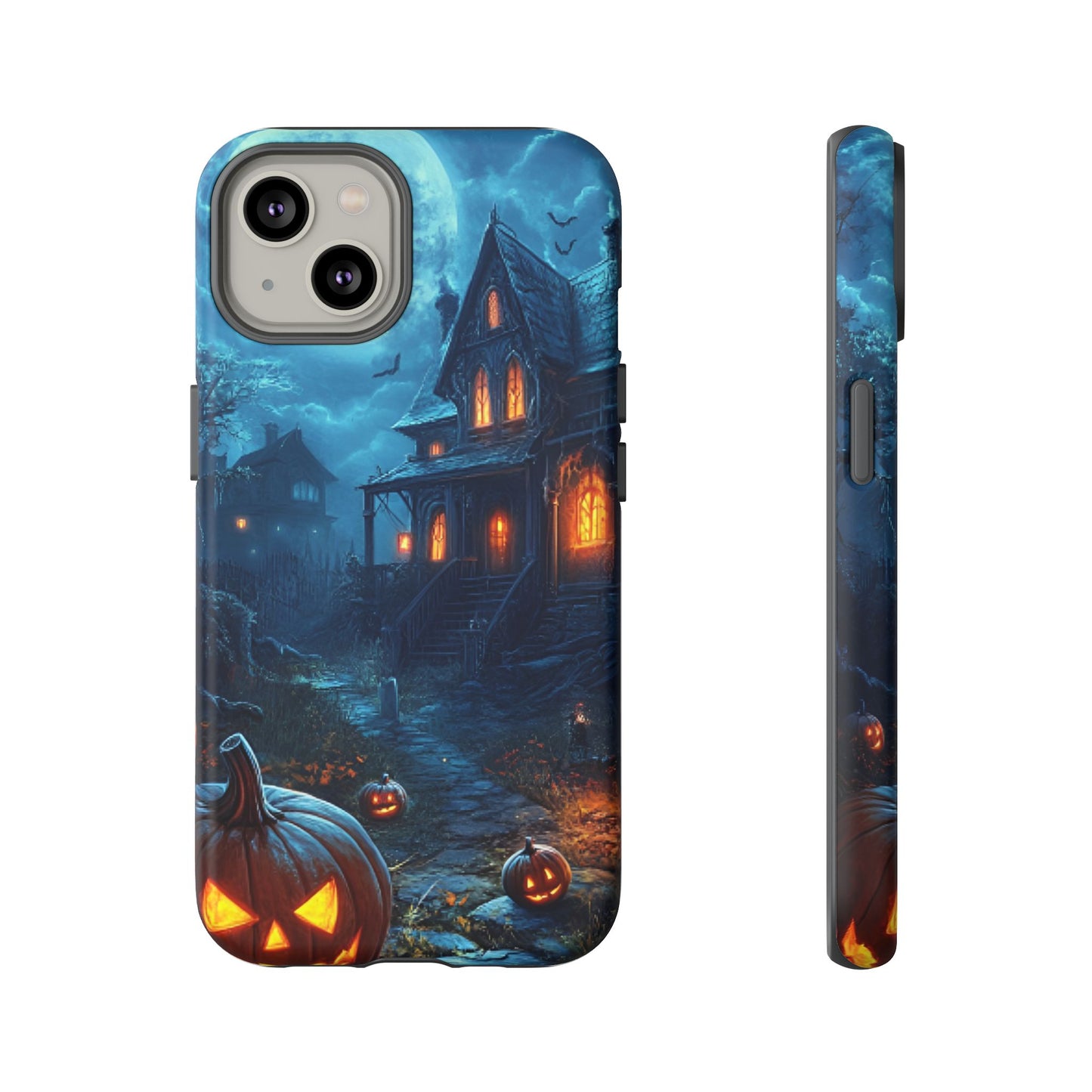 Halloween Haunted  House Phone Case - Spooky & Scary Phone Cases for iPhone 16 15 14 13 12 11, Samsung Galaxy & Google Pixel