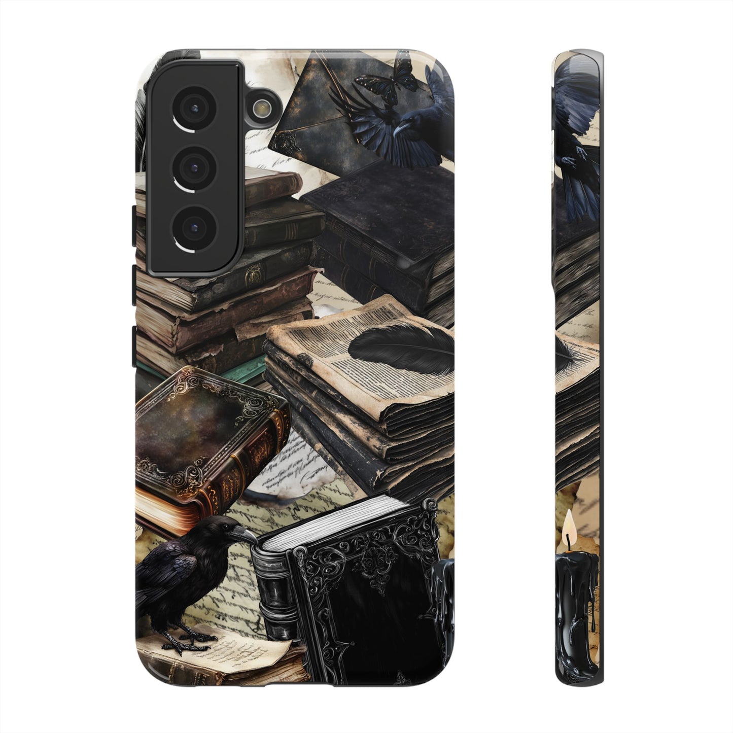 Dark Academia Collage Phone Case - iPhone 16 15 14 13 12 11, Samsung Galaxy & Google Pixel Phone Covers