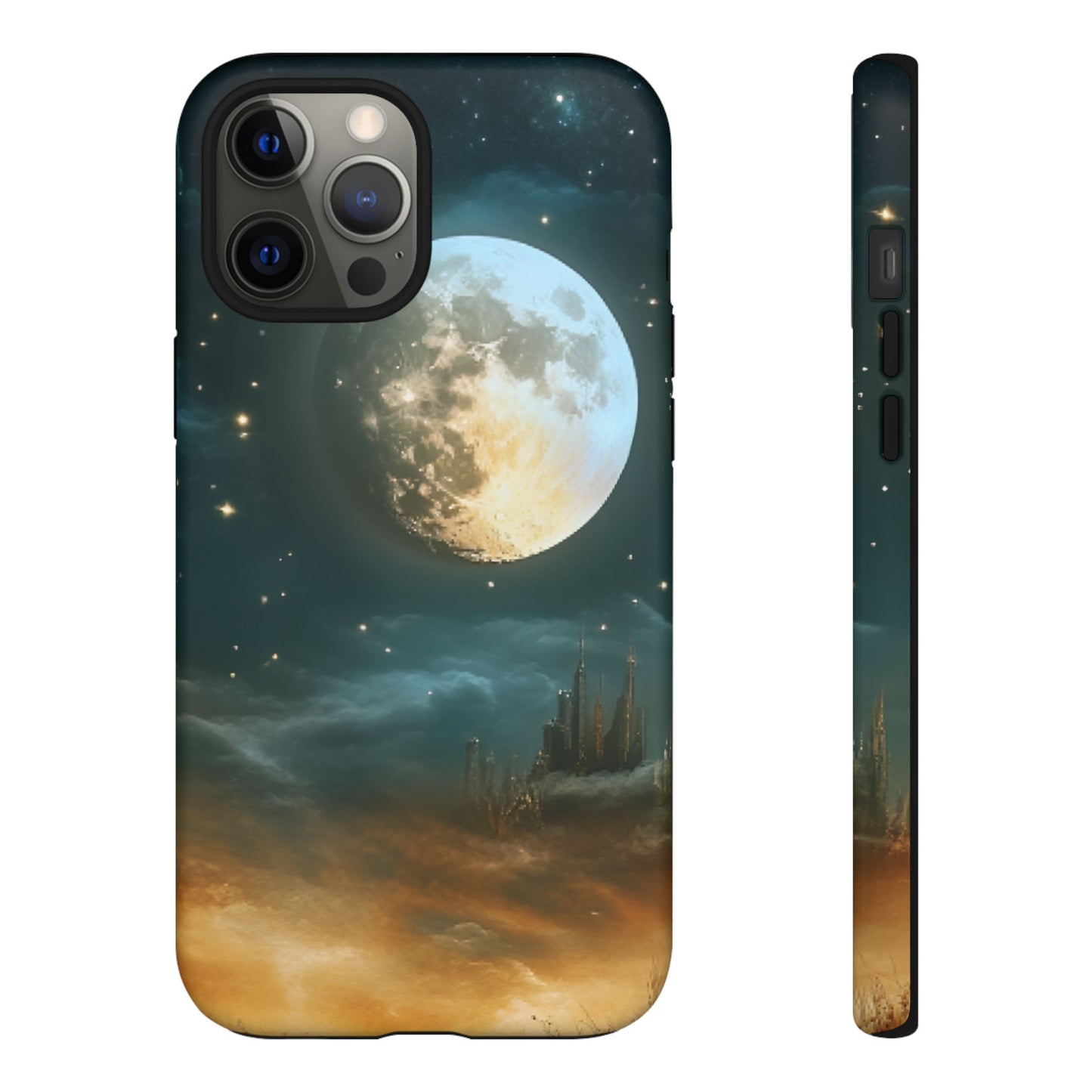 Space Phone Case - Planet and Stars in Fantasy World for iPhone 16 15 14 13 12 11, Samsung Galaxy & Google Pixel