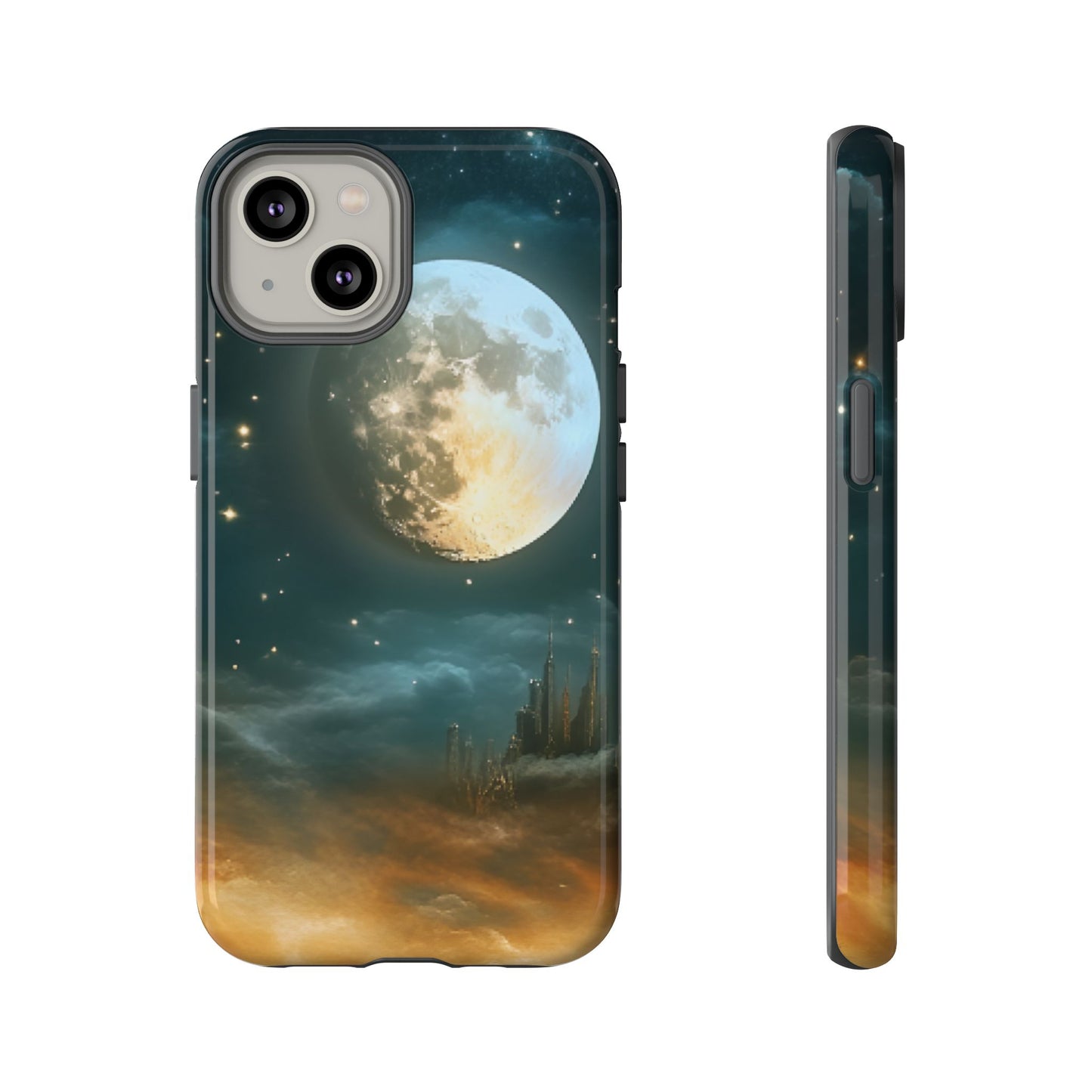 Space Phone Case - Planet and Stars in Fantasy World for iPhone 16 15 14 13 12 11, Samsung Galaxy & Google Pixel