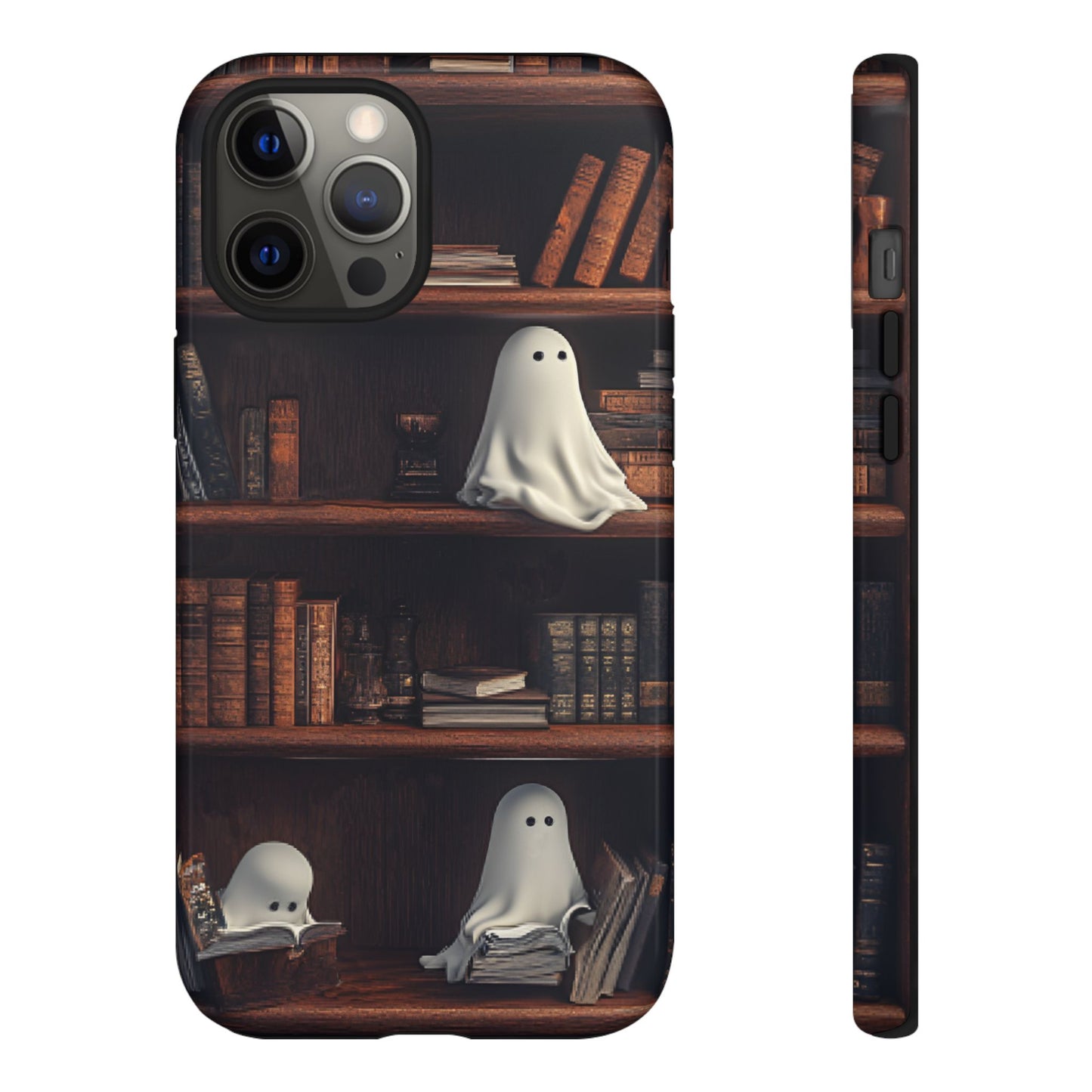 Bookish Ghost Phone Case - iPhone 16 15 14 13 12 11, Samsung Galaxy & Google Pixel Phone Covers