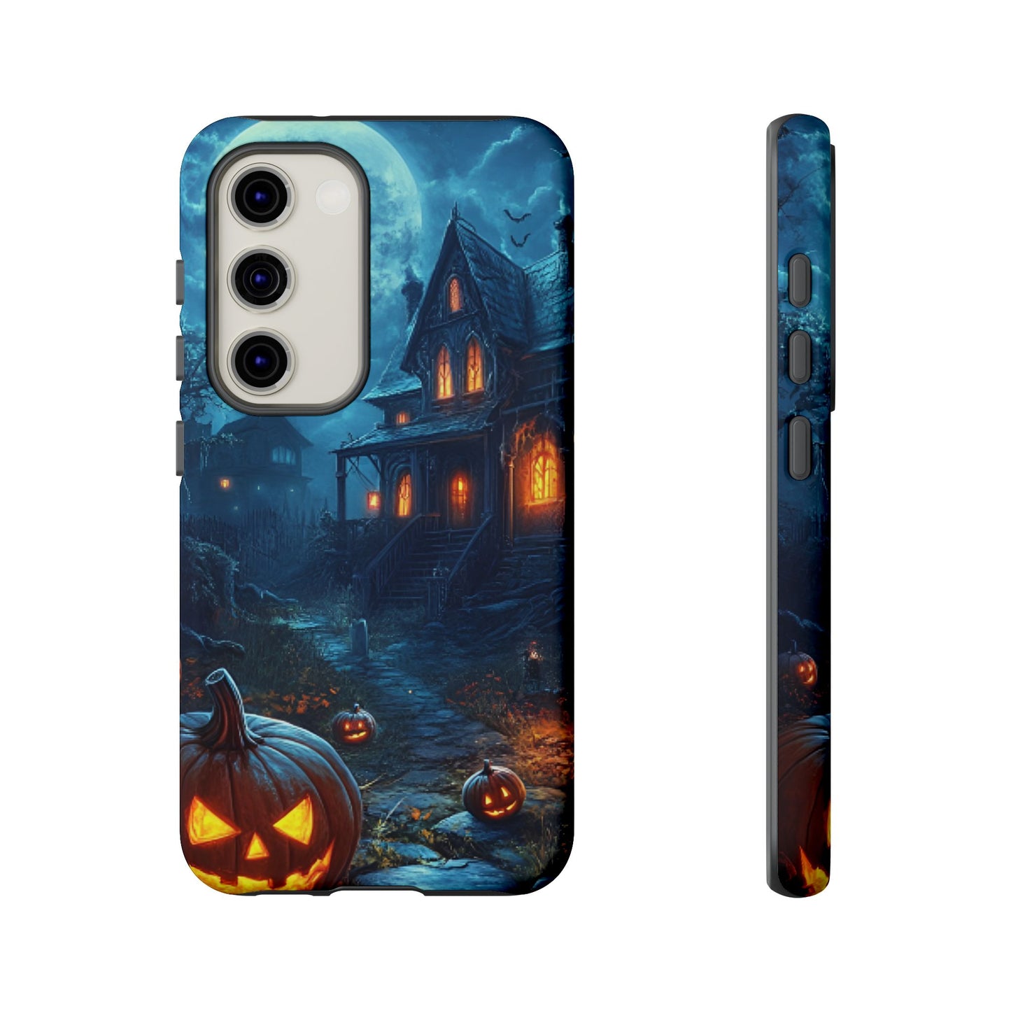 Halloween Haunted  House Phone Case - Spooky & Scary Phone Cases for iPhone 16 15 14 13 12 11, Samsung Galaxy & Google Pixel