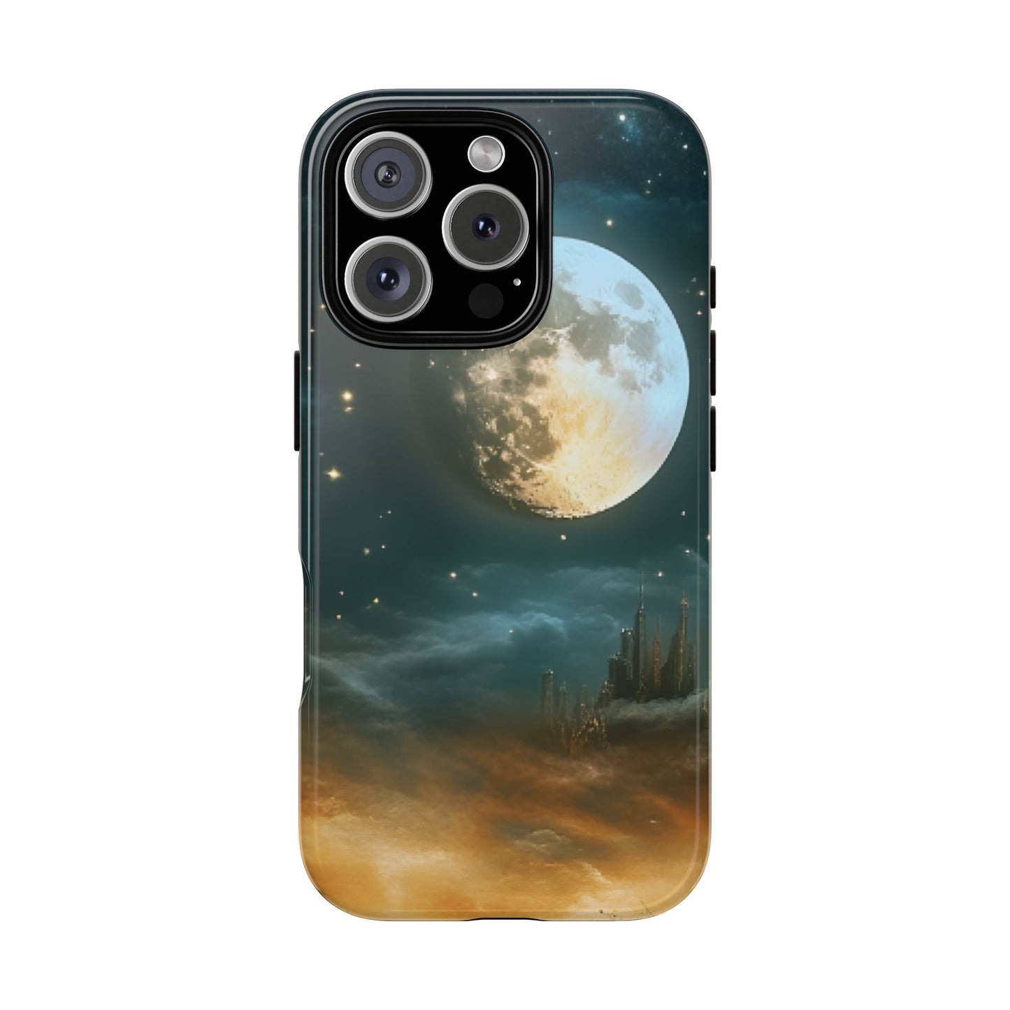 Space Phone Case - Planet and Stars in Fantasy World for iPhone 16 15 14 13 12 11, Samsung Galaxy & Google Pixel