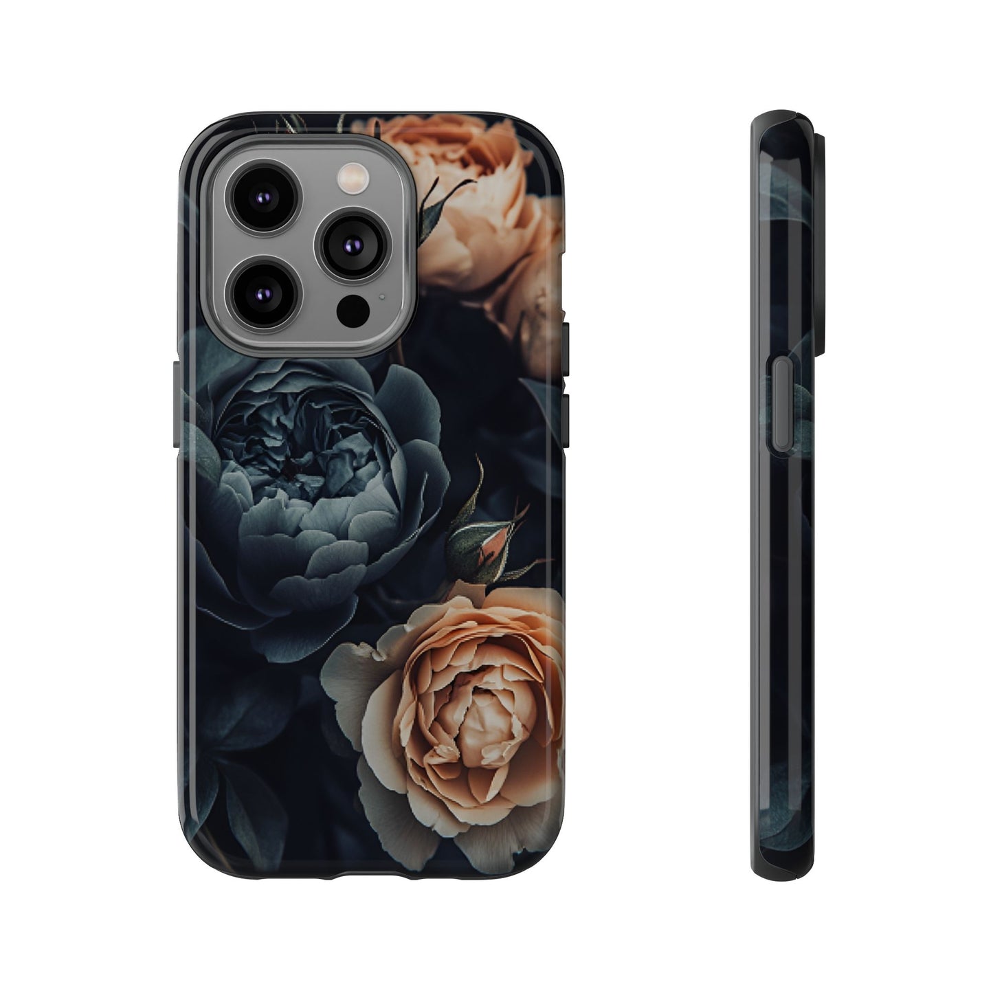 Floral Dark Academia Phone Case - Victorian Goth Phone Cases for iPhone 16 15 14 13 12 11, Samsung Galaxy & Google Pixel