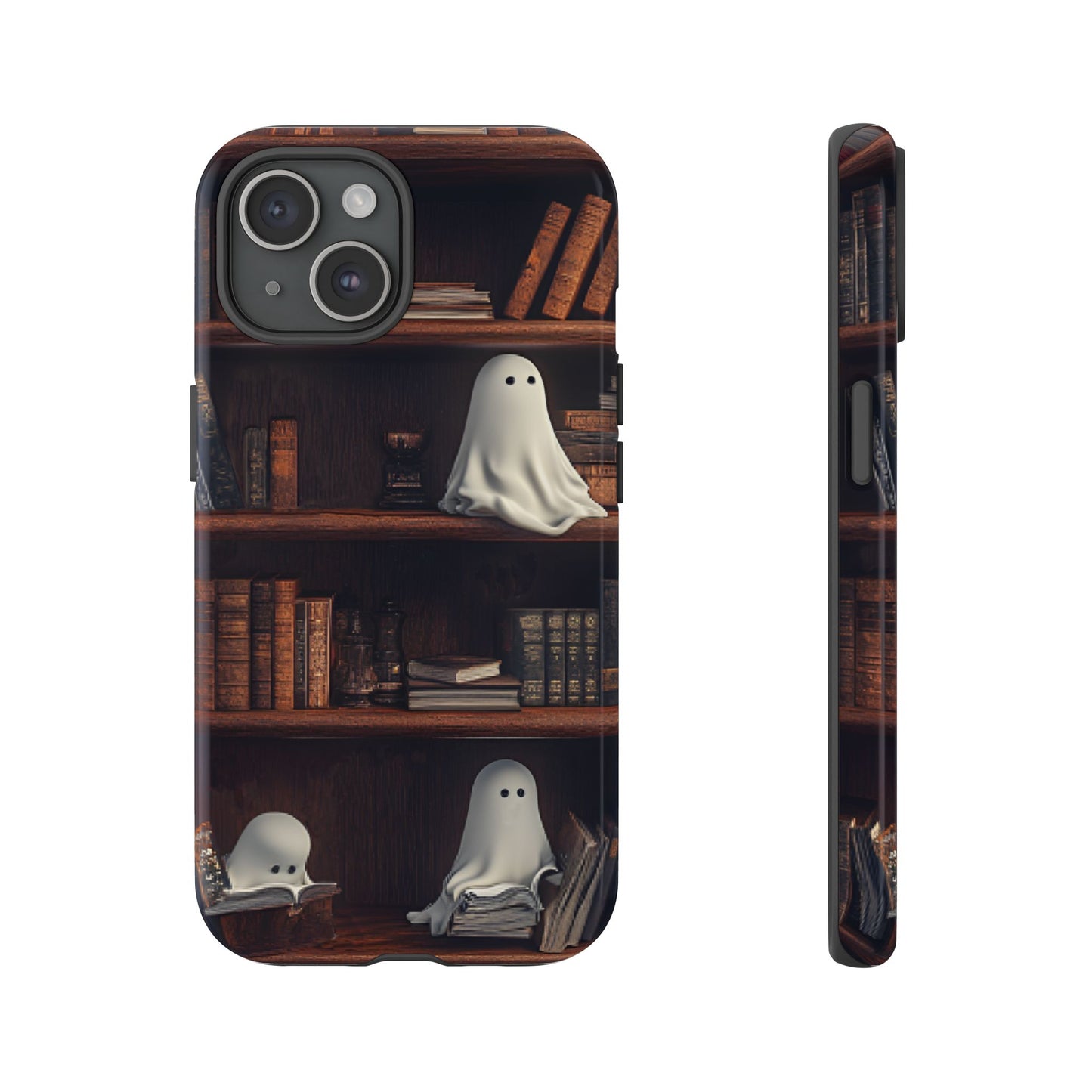 Bookish Ghost Phone Case - iPhone 16 15 14 13 12 11, Samsung Galaxy & Google Pixel Phone Covers